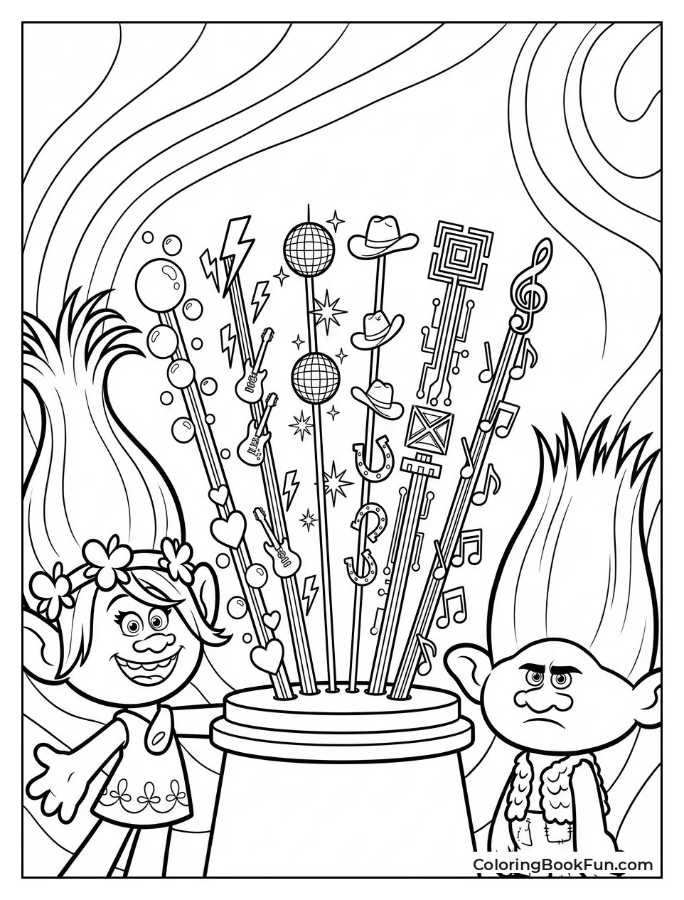 Six Strings Glow Magical