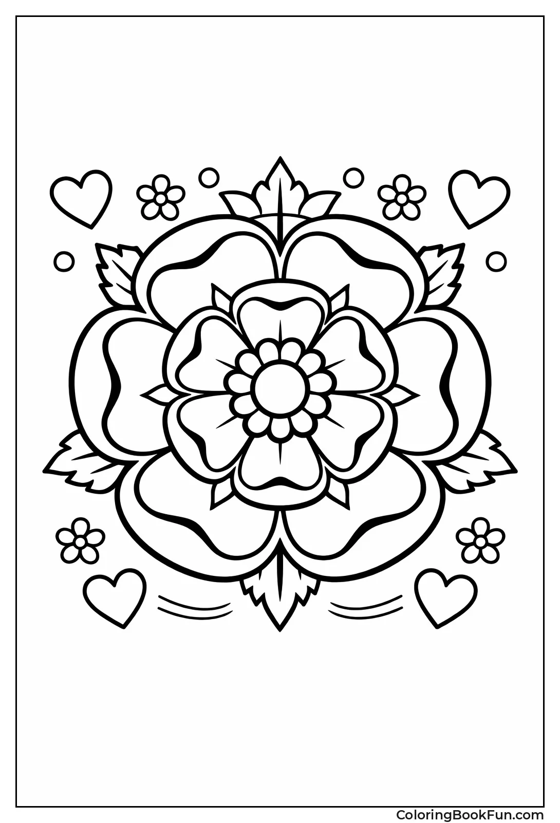 Tudor Rose Emblem