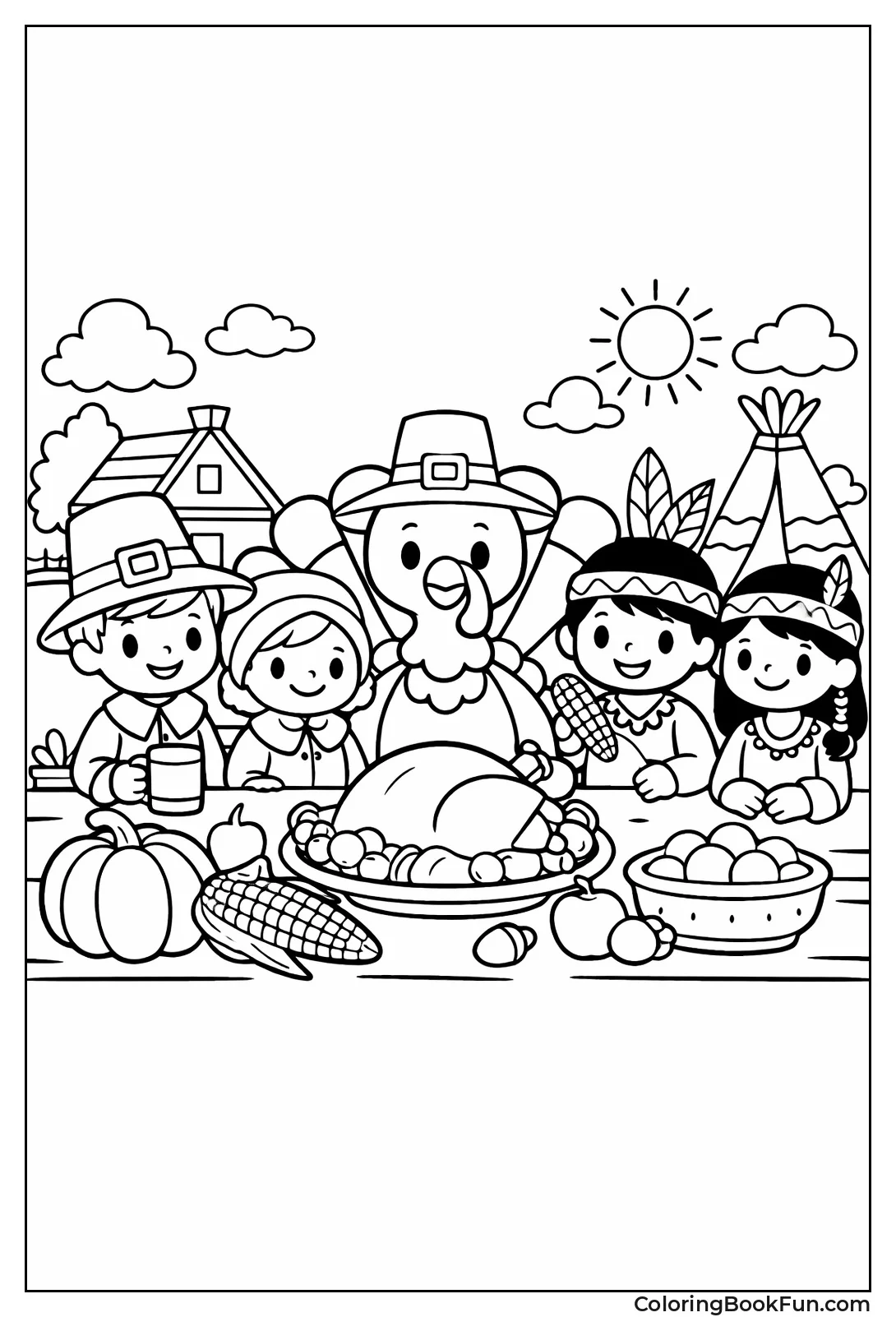 Turkey at Pilgrim Feast