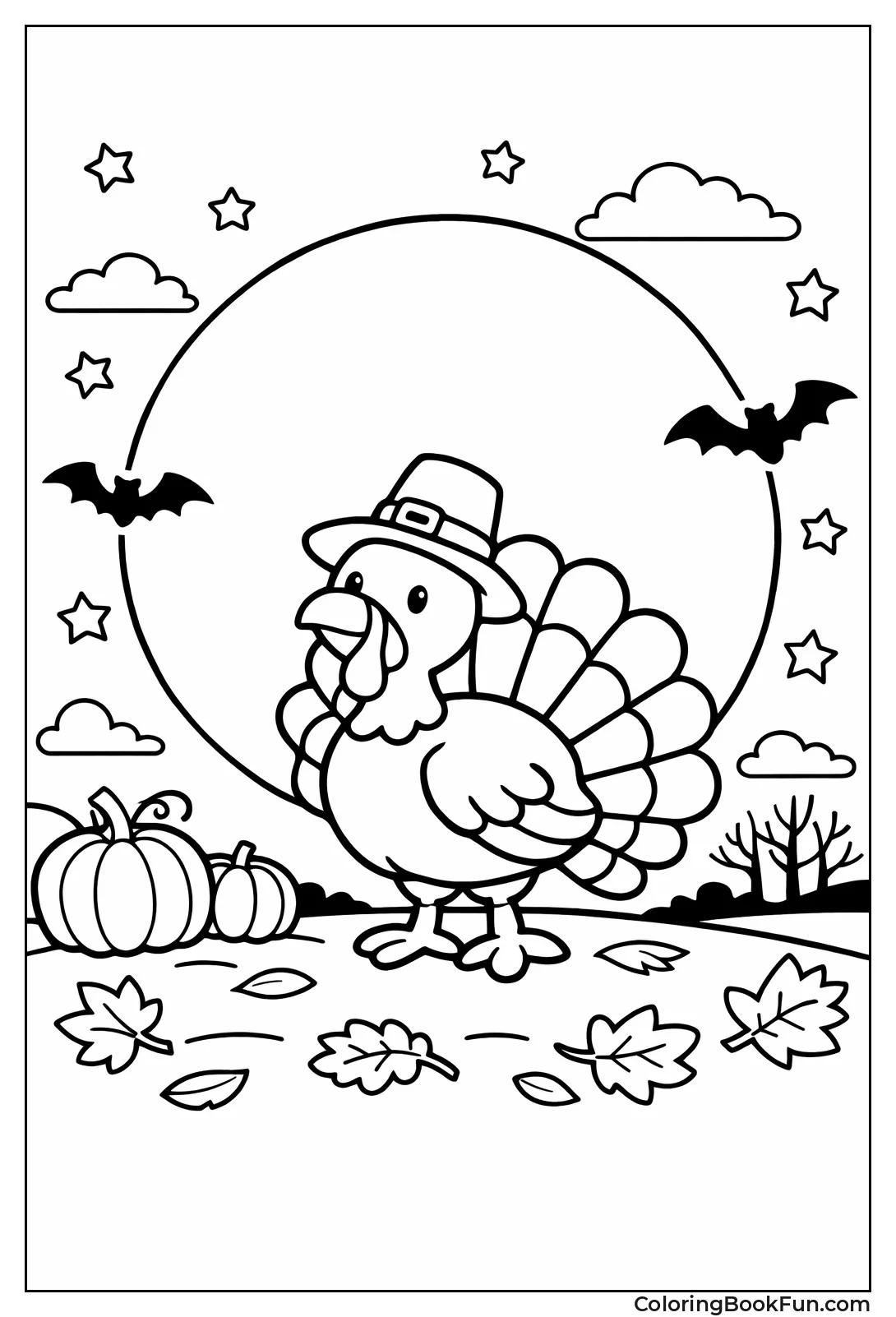 Turkey under Harvest Moon