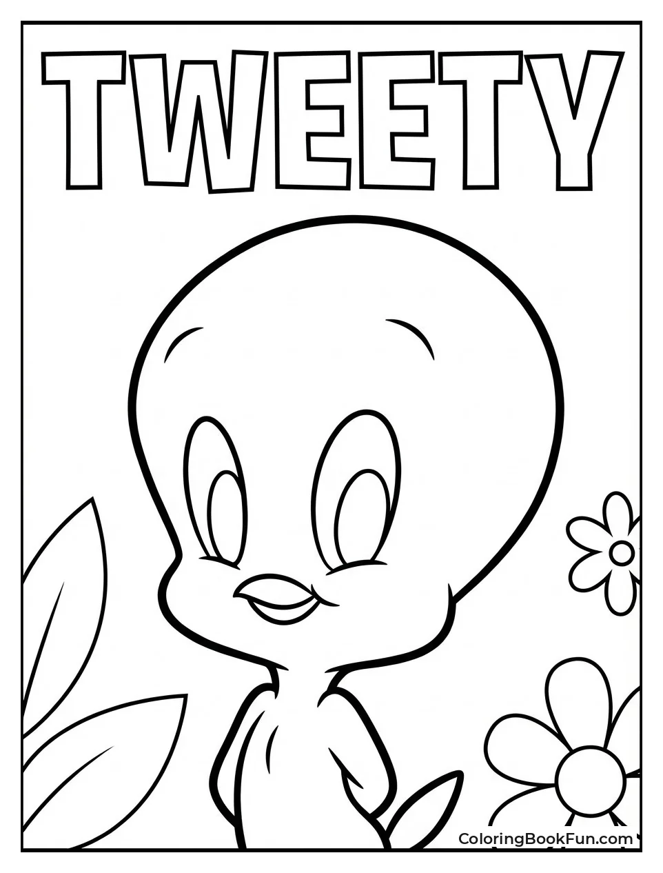 Tweety Smiles Shyly