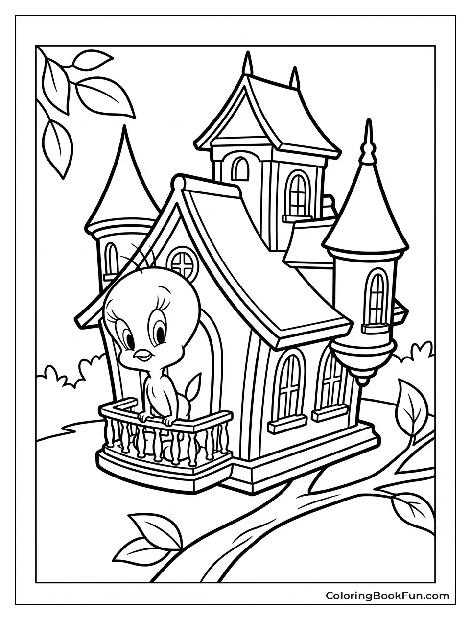 Tweety Lives in Treehouse