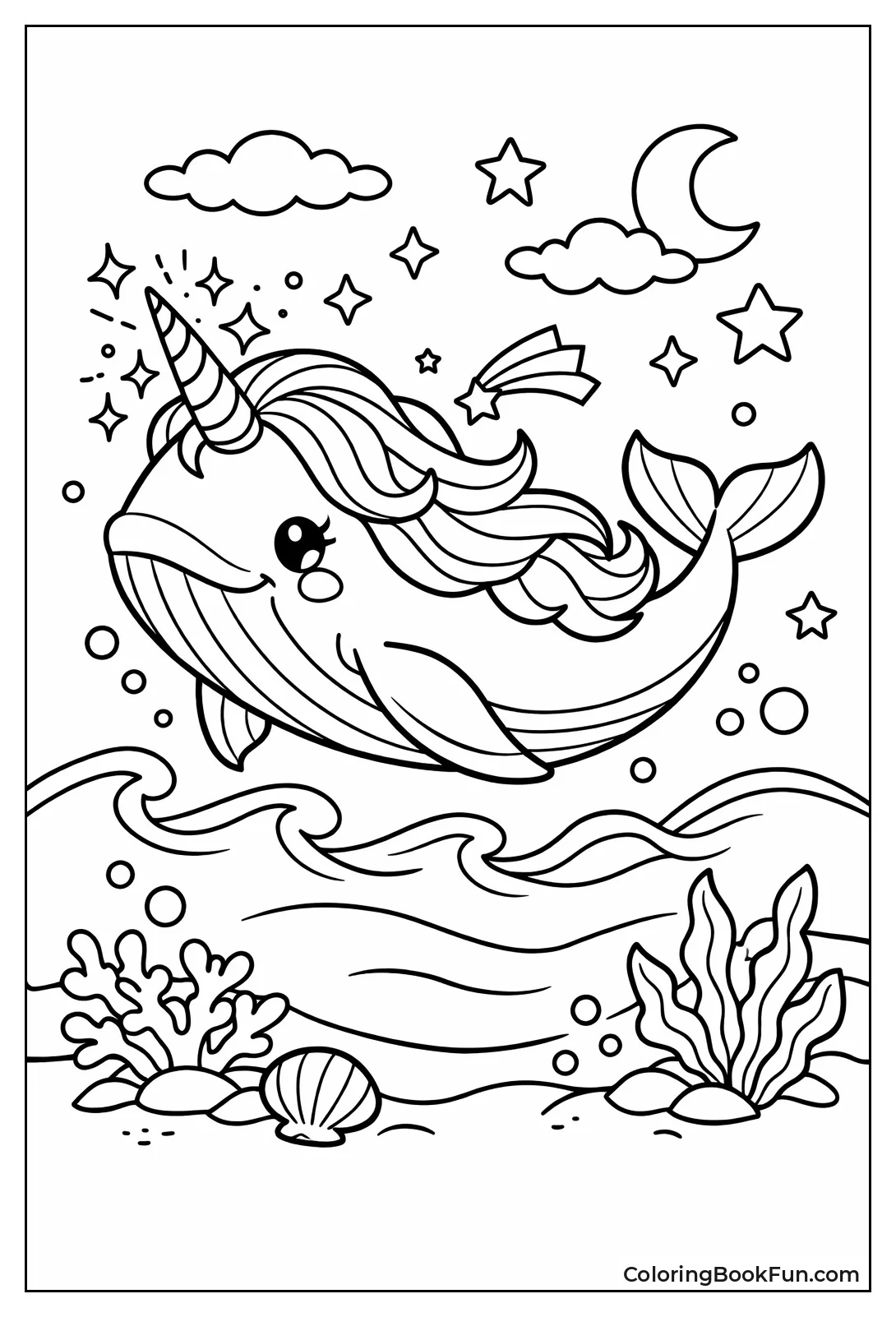 Unicorn Whale Stars