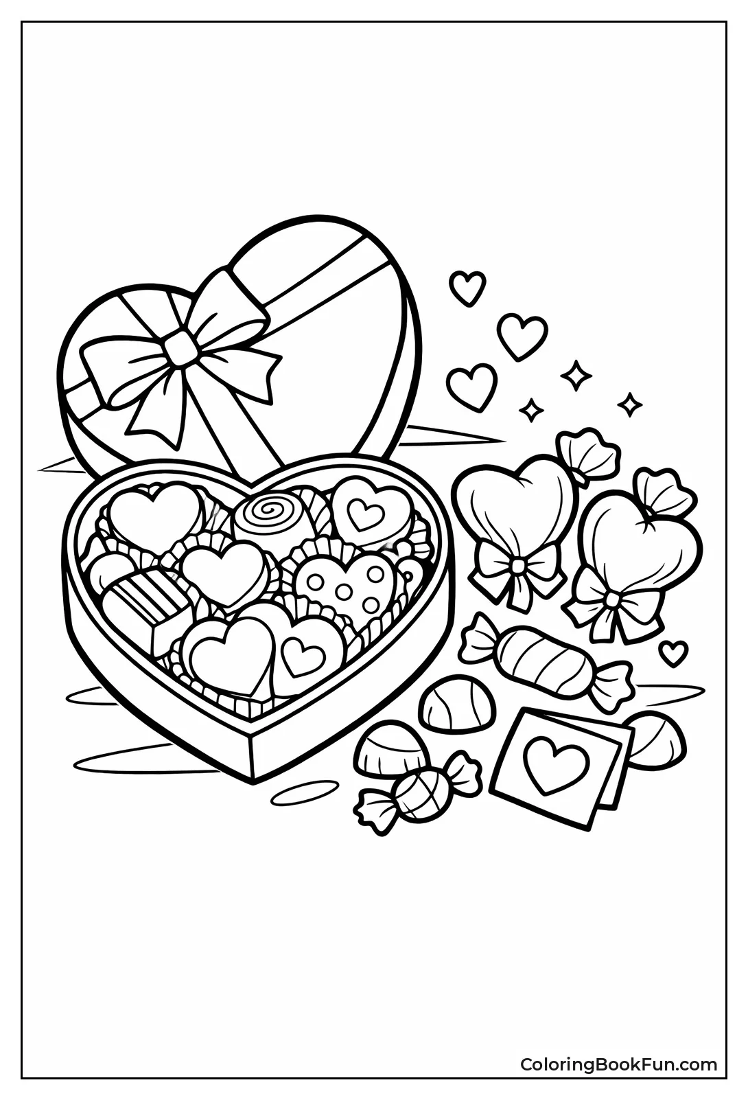 Heart Box of Sweets