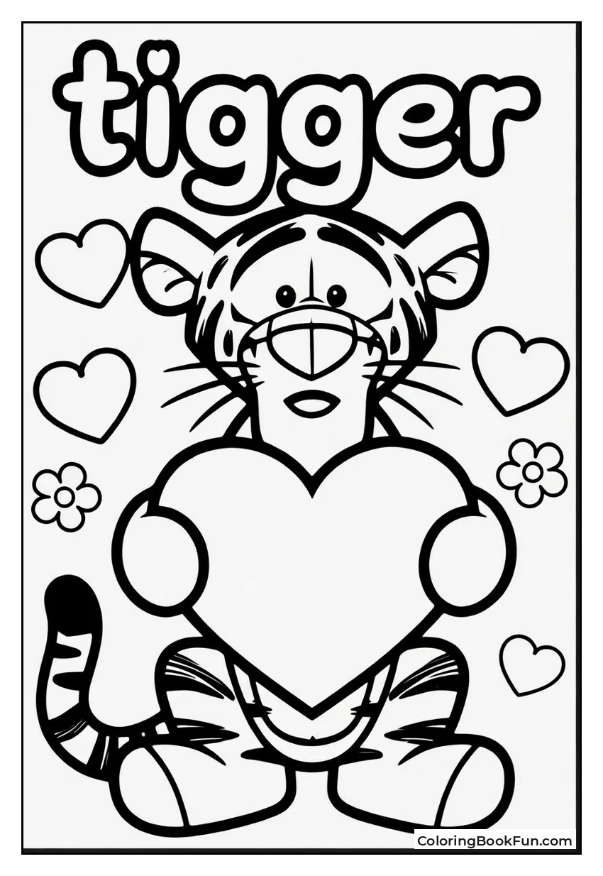 Valentine Heart Tigger