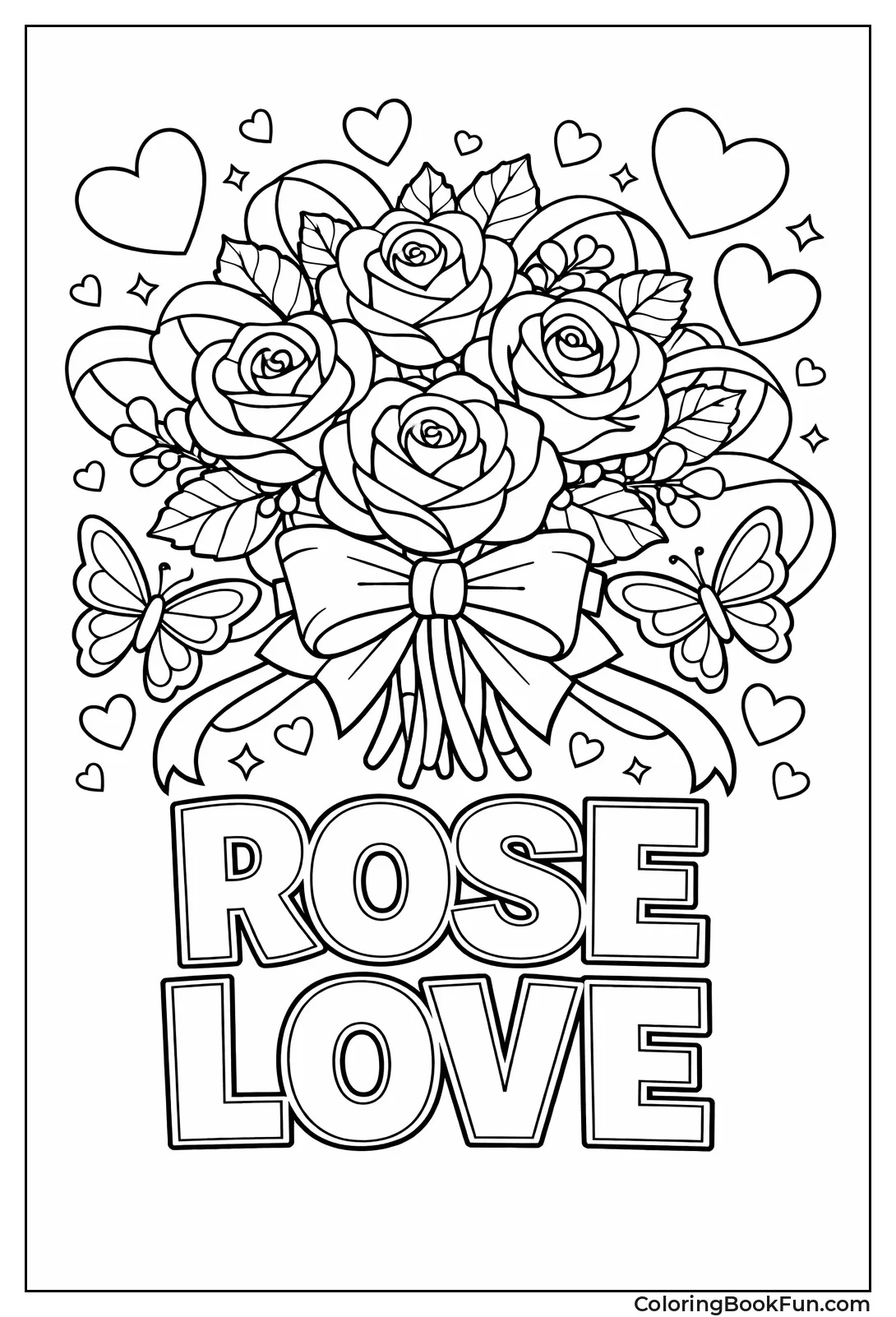 Valentine Rose Bouquet