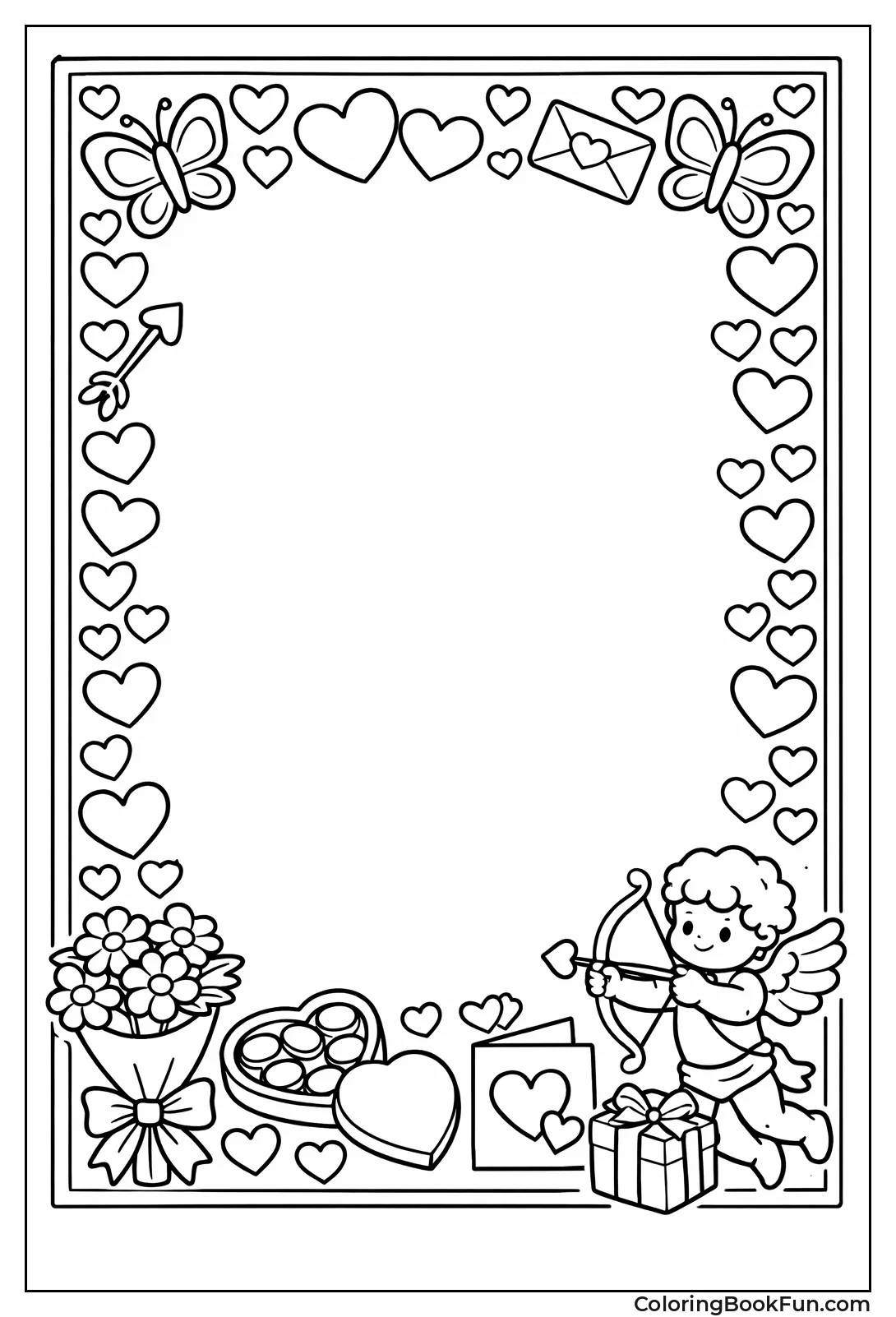 Butterfly Heart Picture Frame