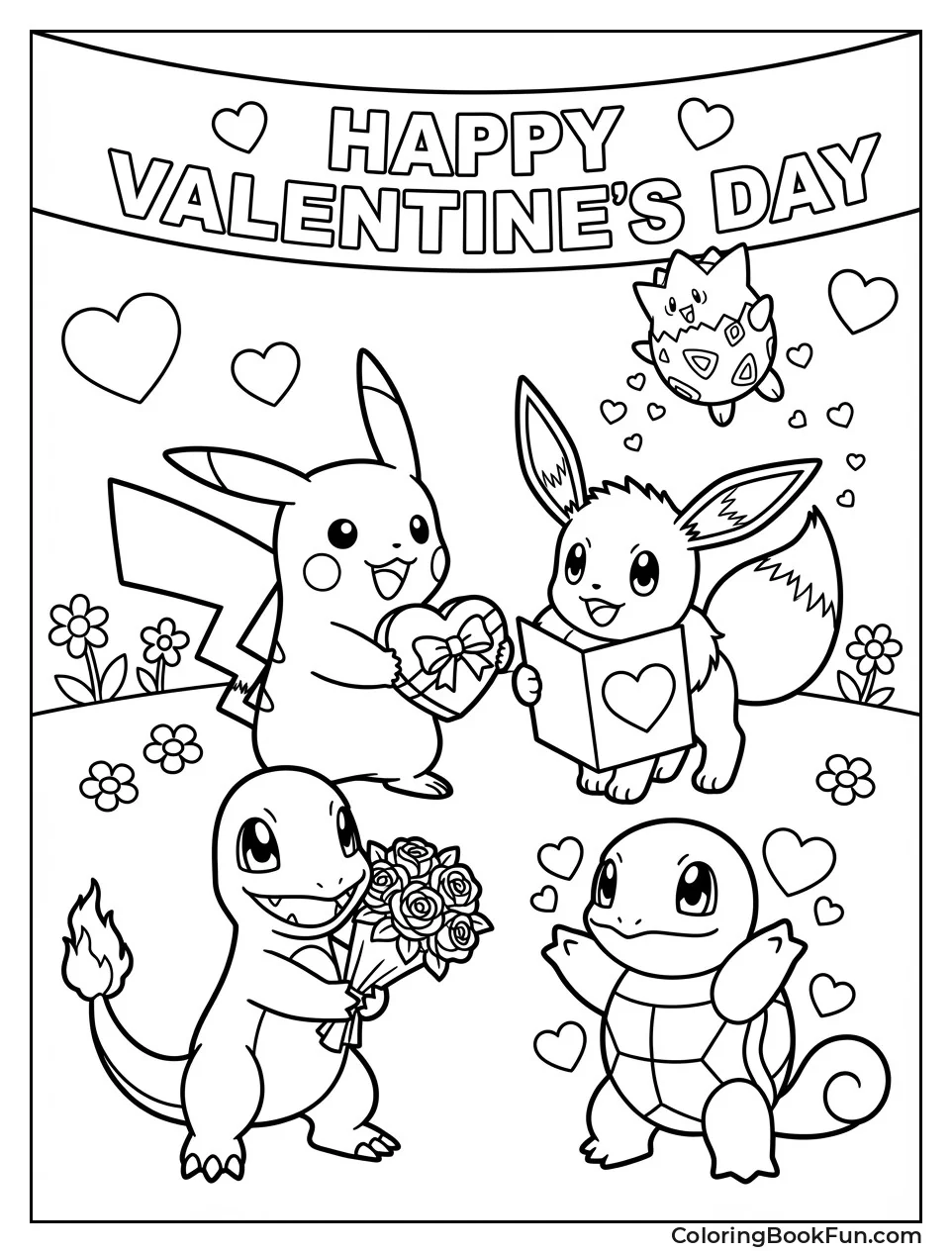 Pokemon Sharing Valentine Gifts
