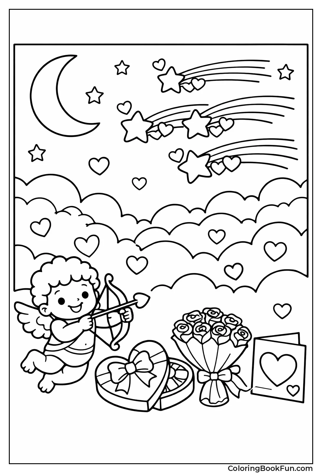 Stars Turning into Hearts
