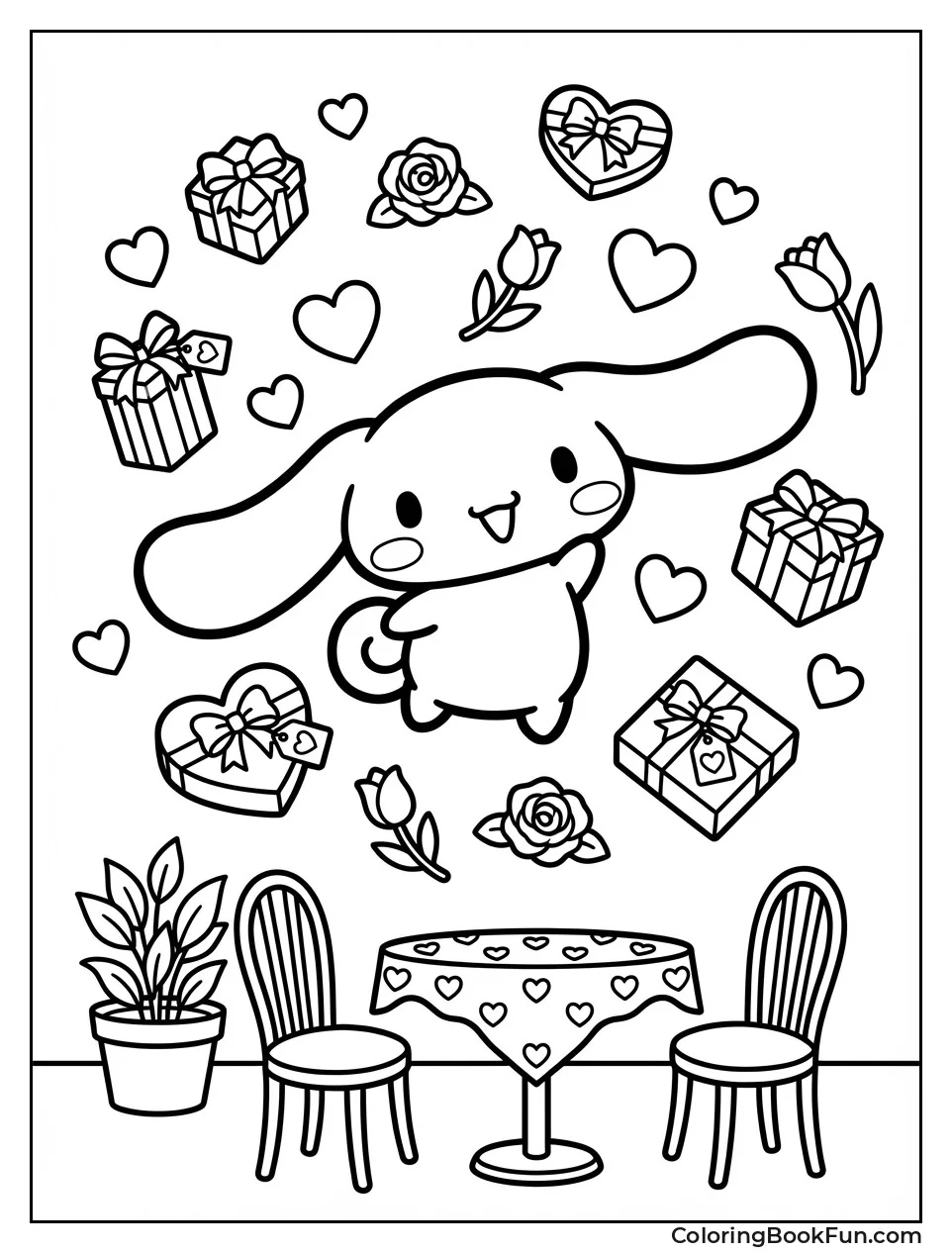 Valentines Hearts Cinnamoroll