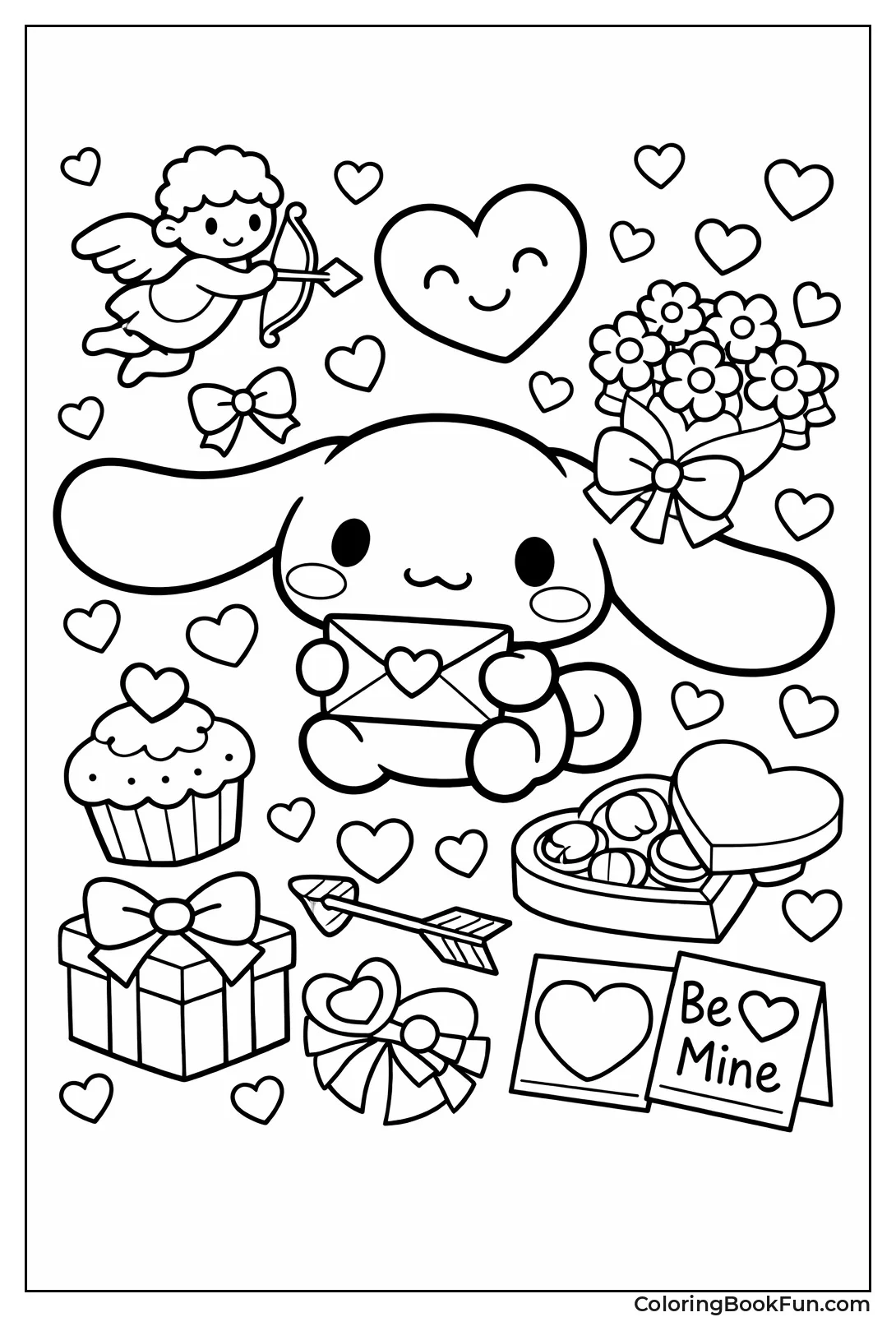 Cinnamoroll with Puppy Love