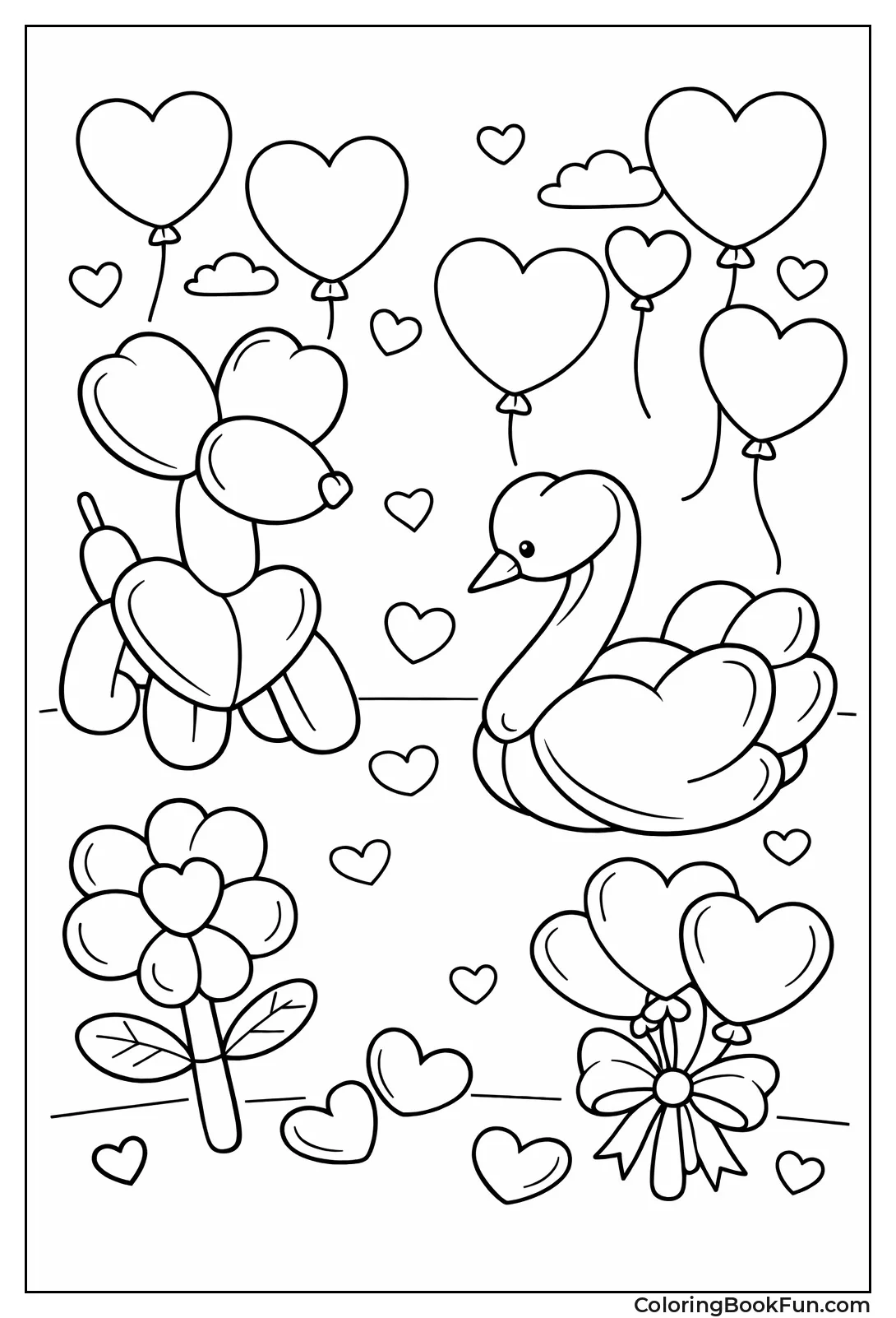 Balloon Animals from Hearts