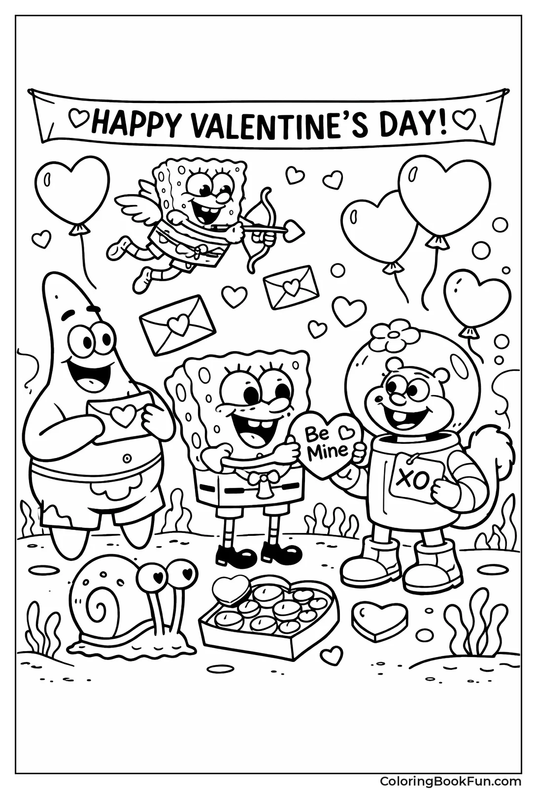 Spongebob Valentine Party