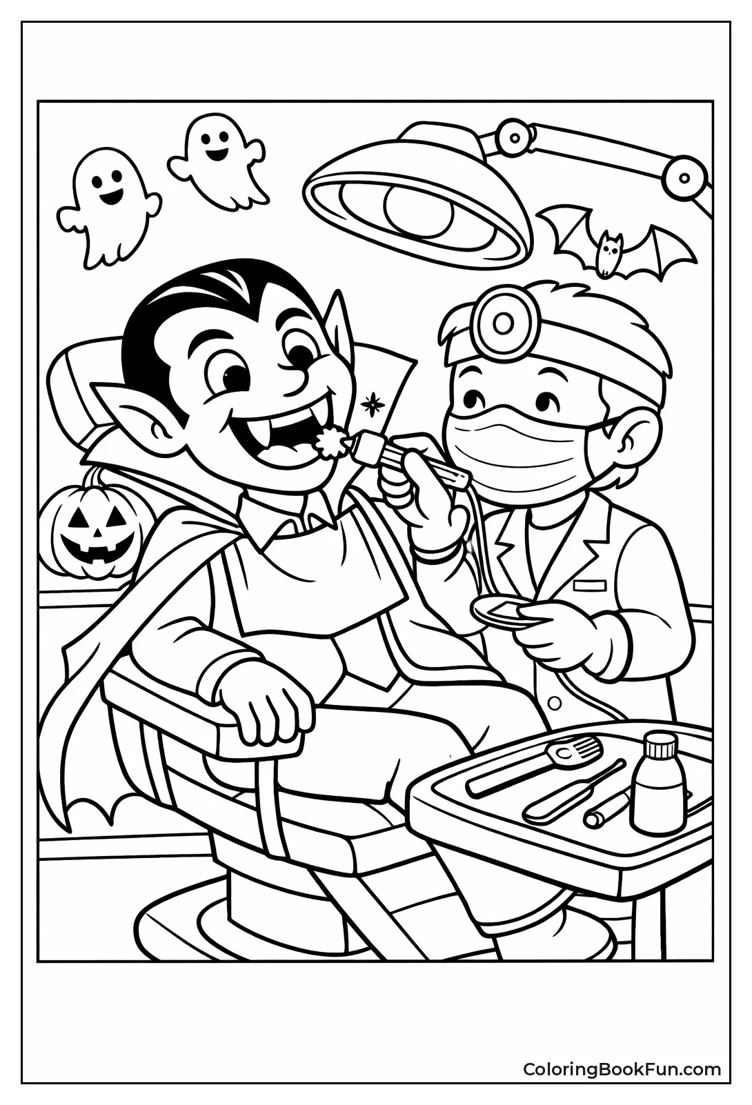 Vampire Gets Fangs Polished