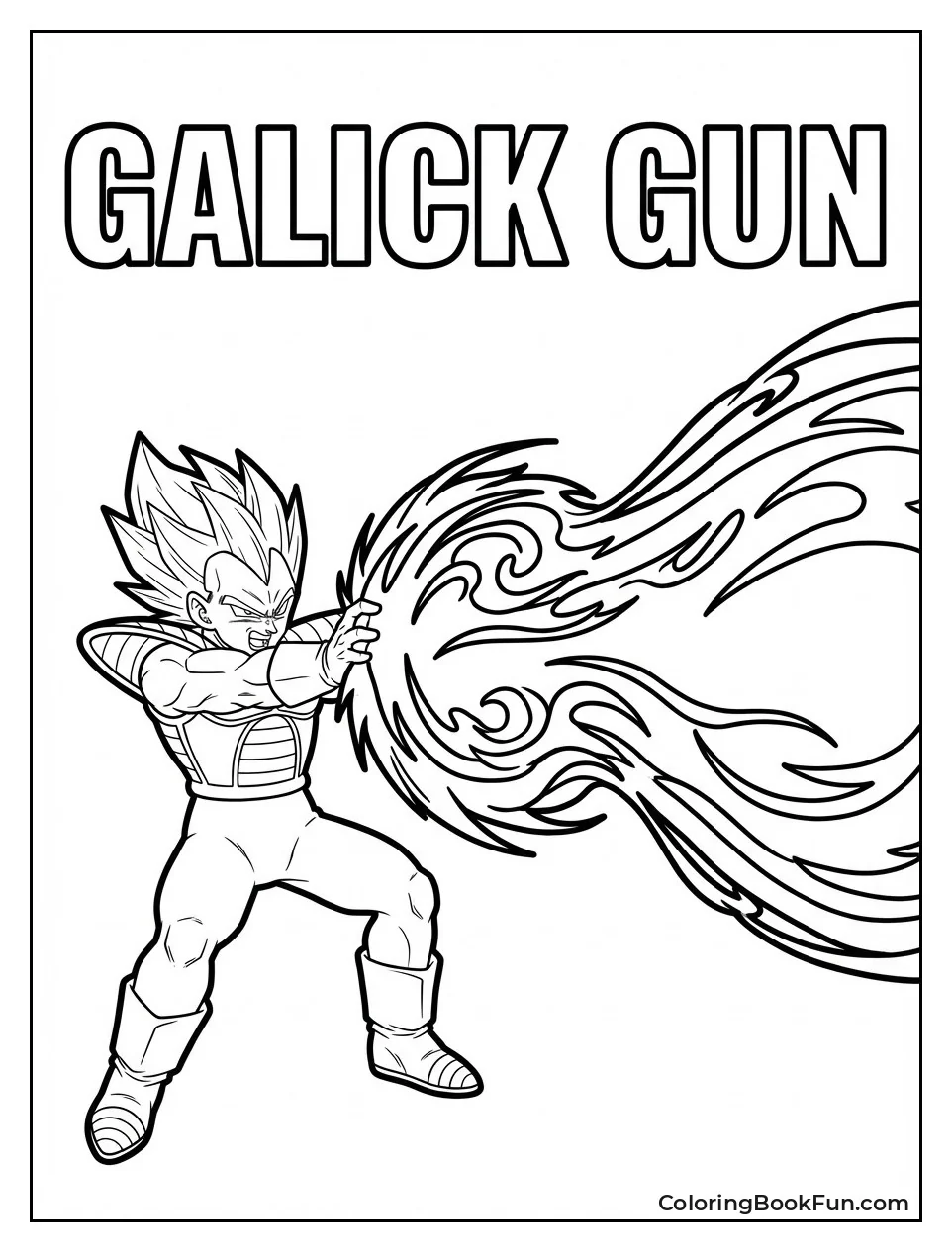 Vegeta's Galick Gun