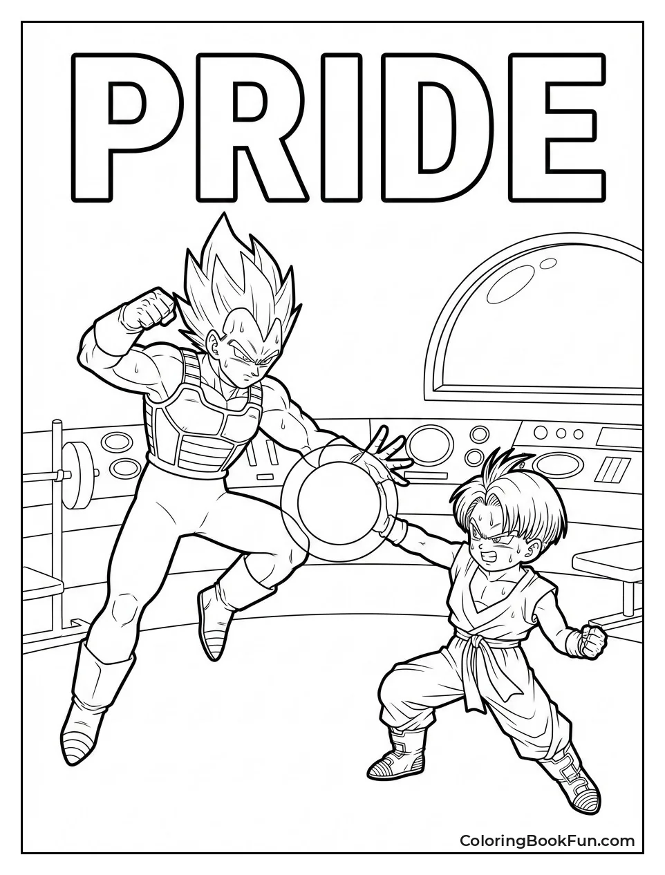 Vegeta Training Trunks