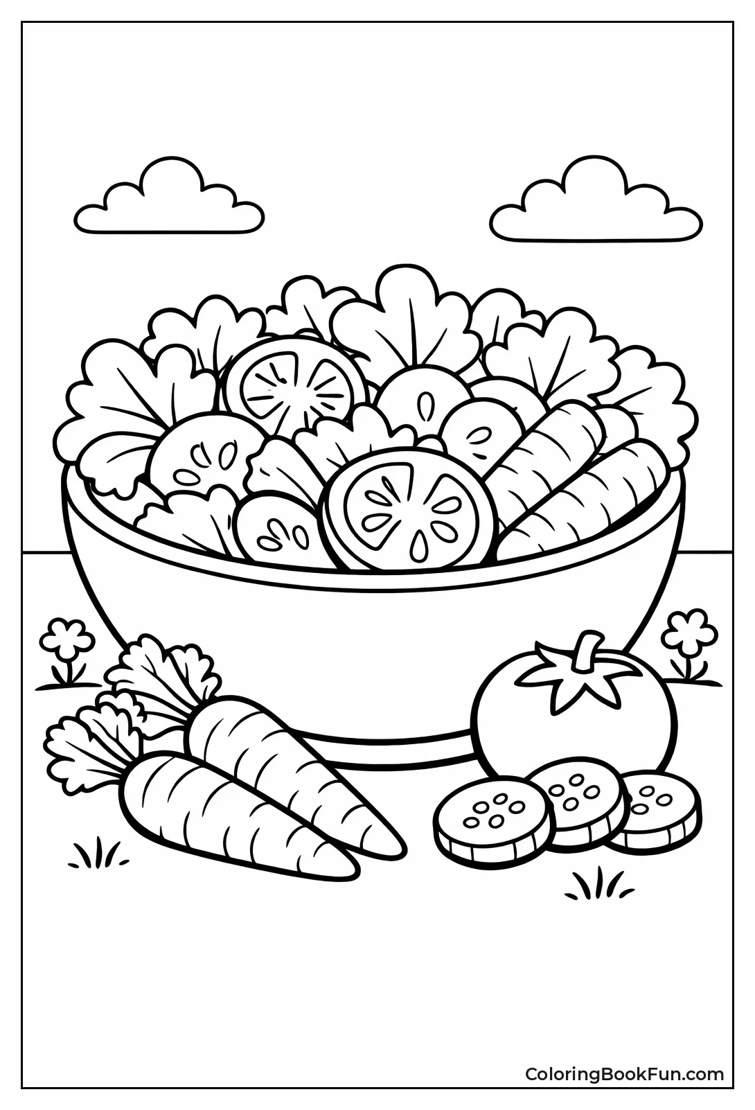 Fresh Salad Bowl Mix