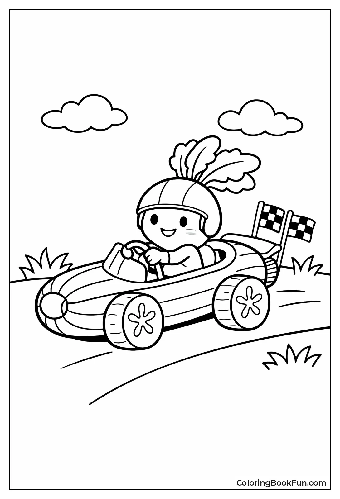 Zucchini Race Car Speeds