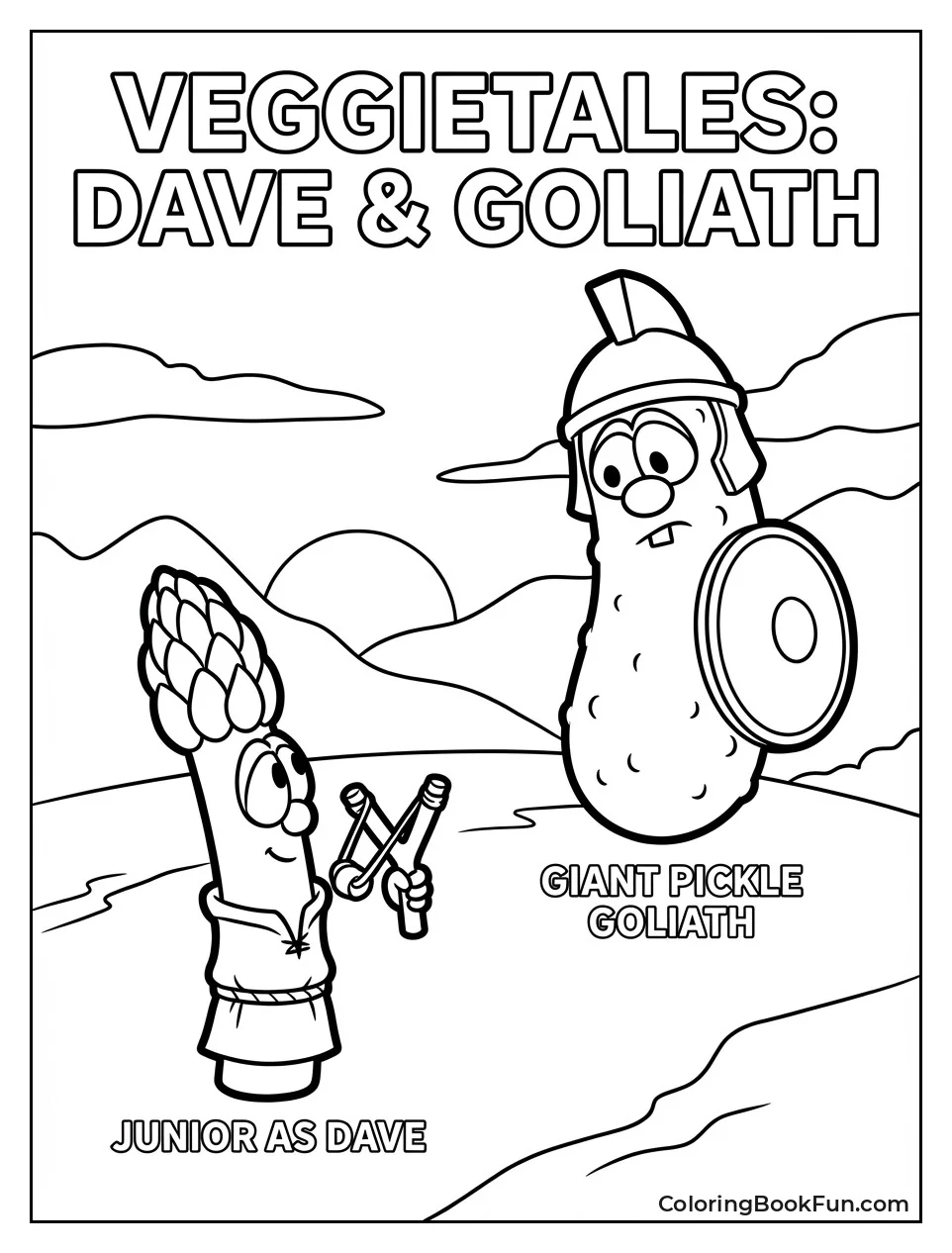 Dave Aims Slingshot Giant