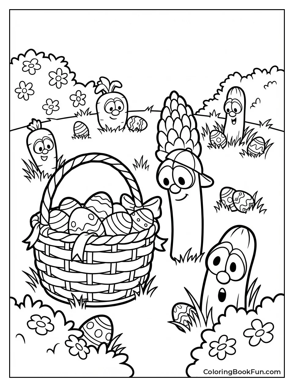 Junior Hunts Easter Eggs