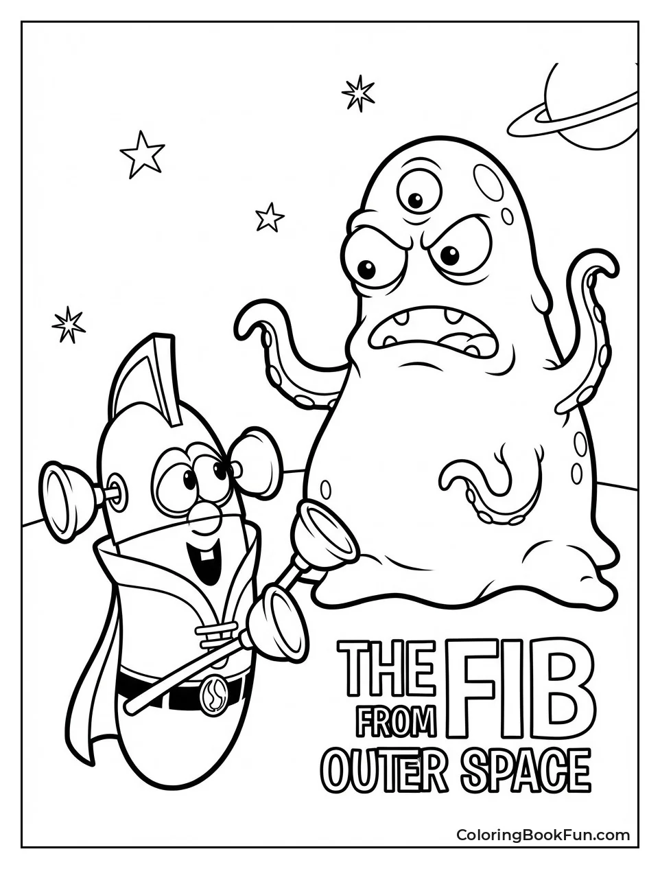 LarryBoy Fights Big Fib