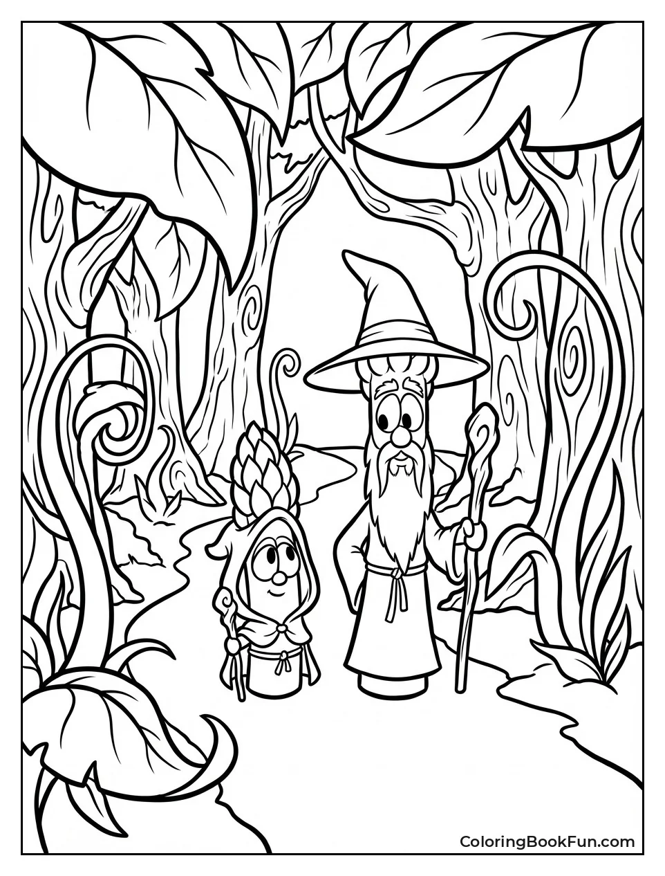 Toto Walks Mystical Forest