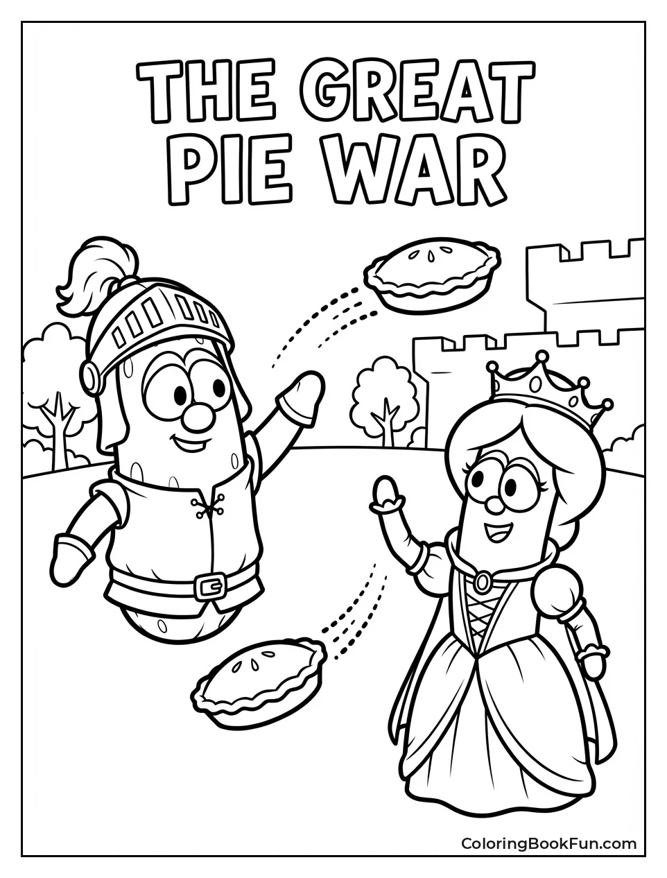 Duke Throws Pies Battle