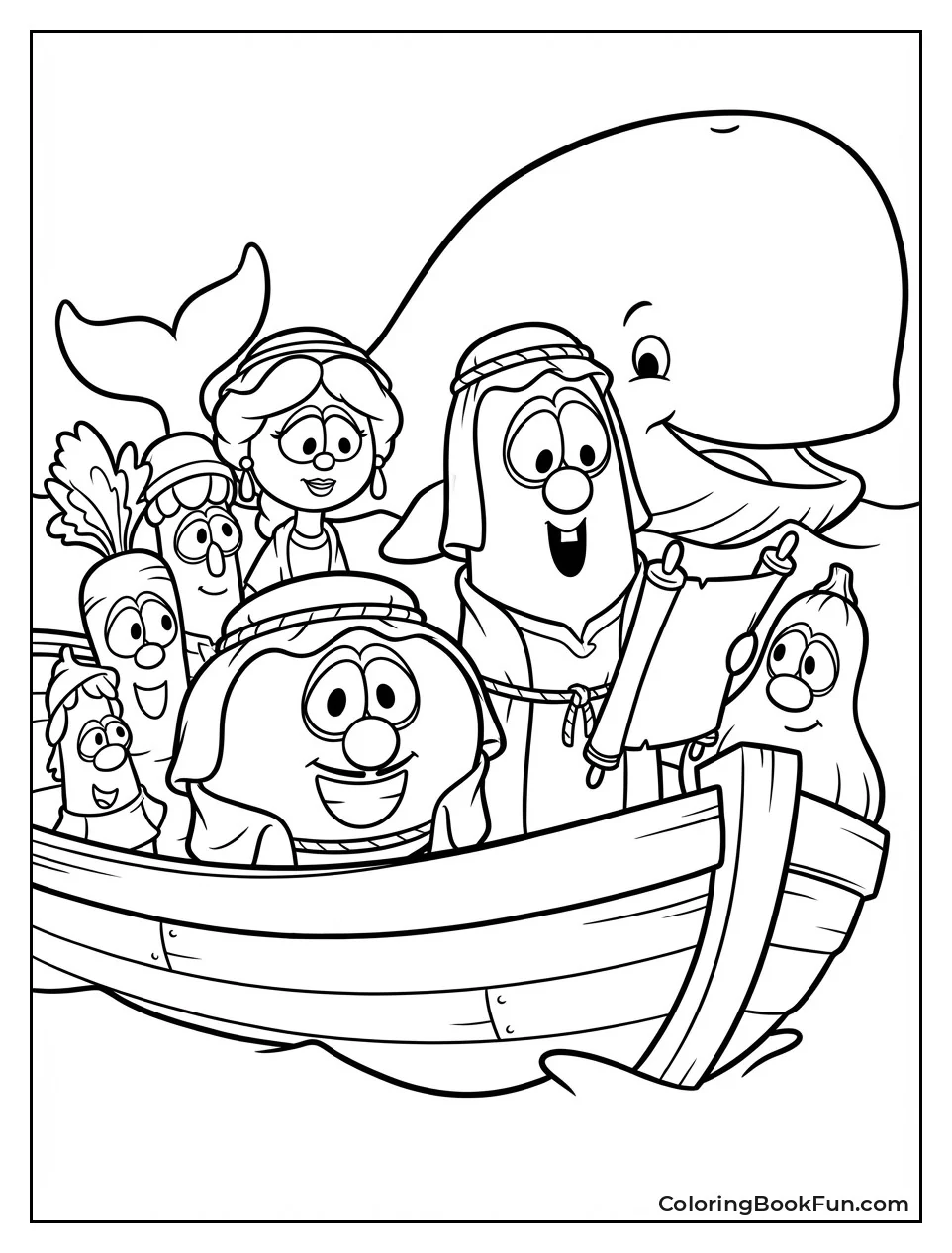 Veggies Act Bible Stories