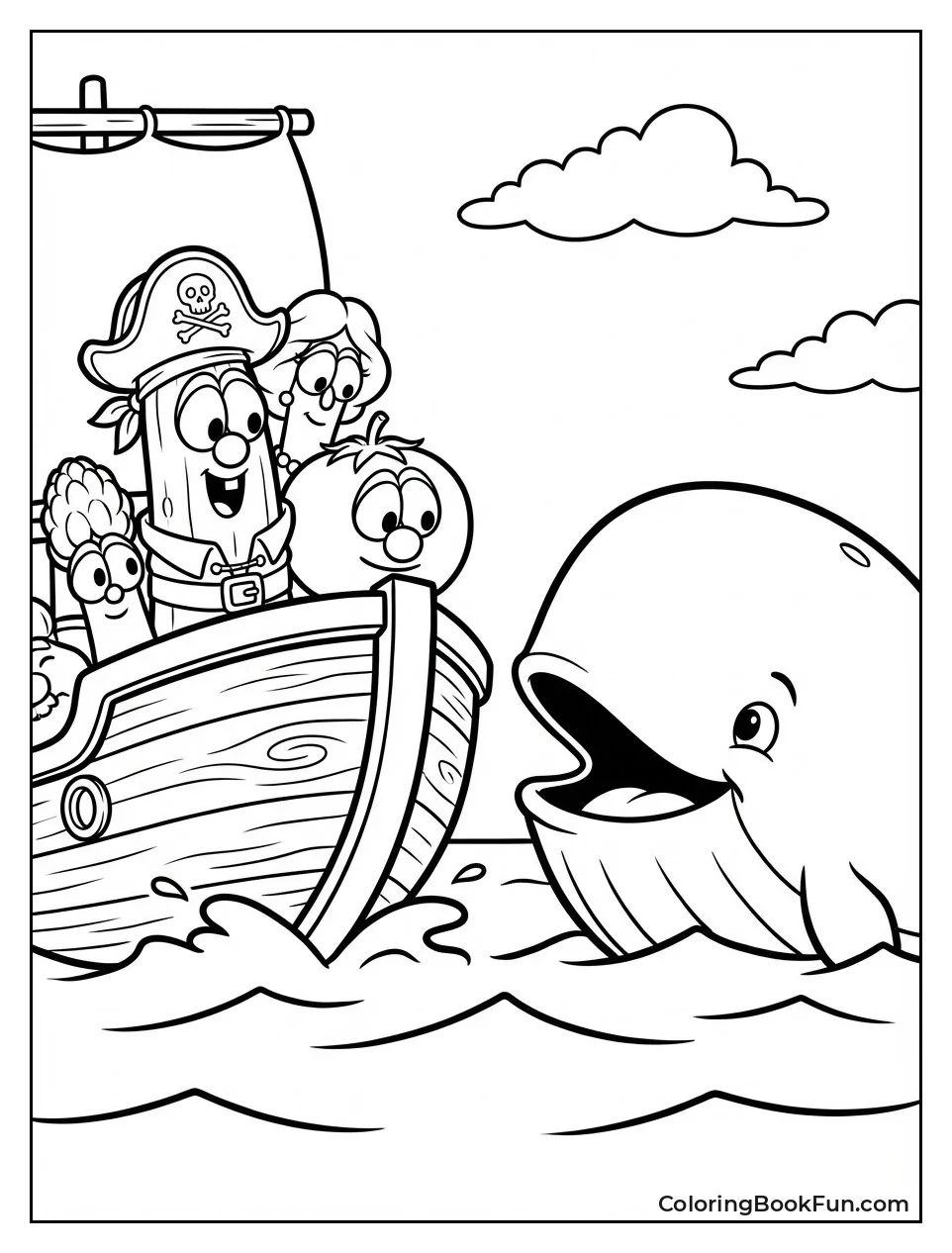 VeggieTales Jonah Pirates