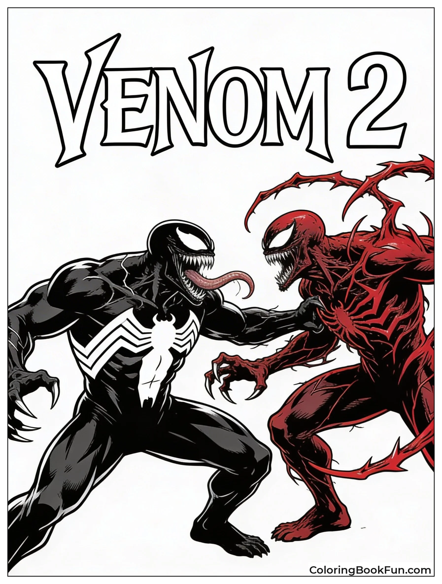 Venom Battles Carnage Scenes