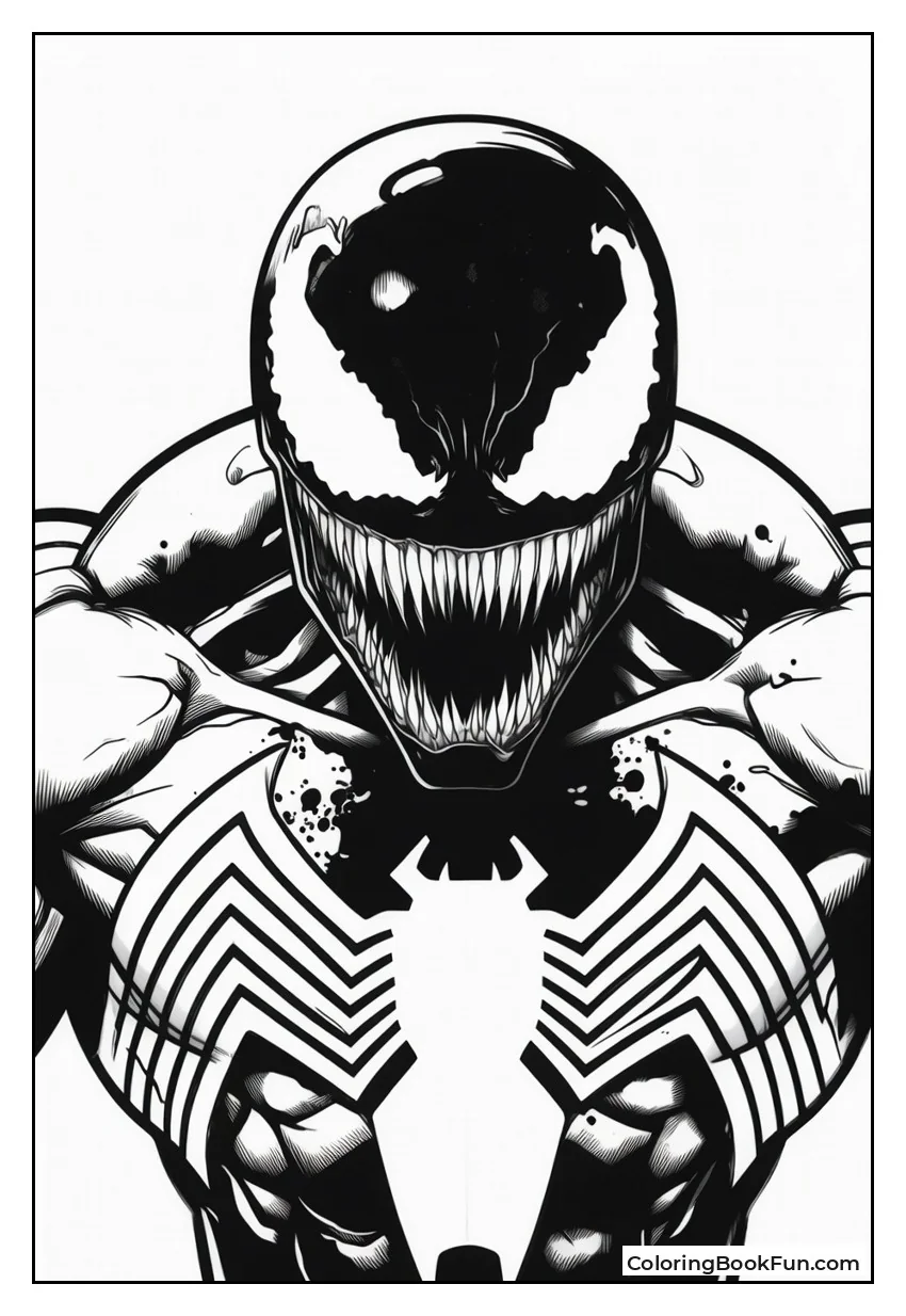 Venom Chest Spider Logo