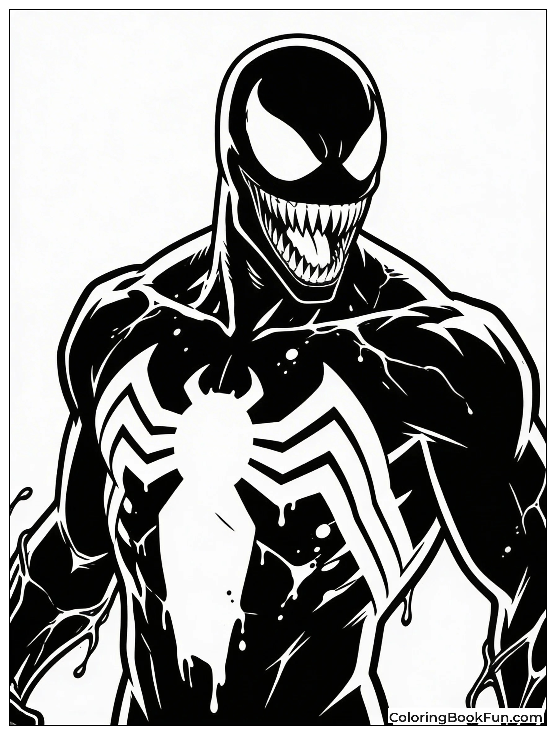 Venom Chest Spider Logo