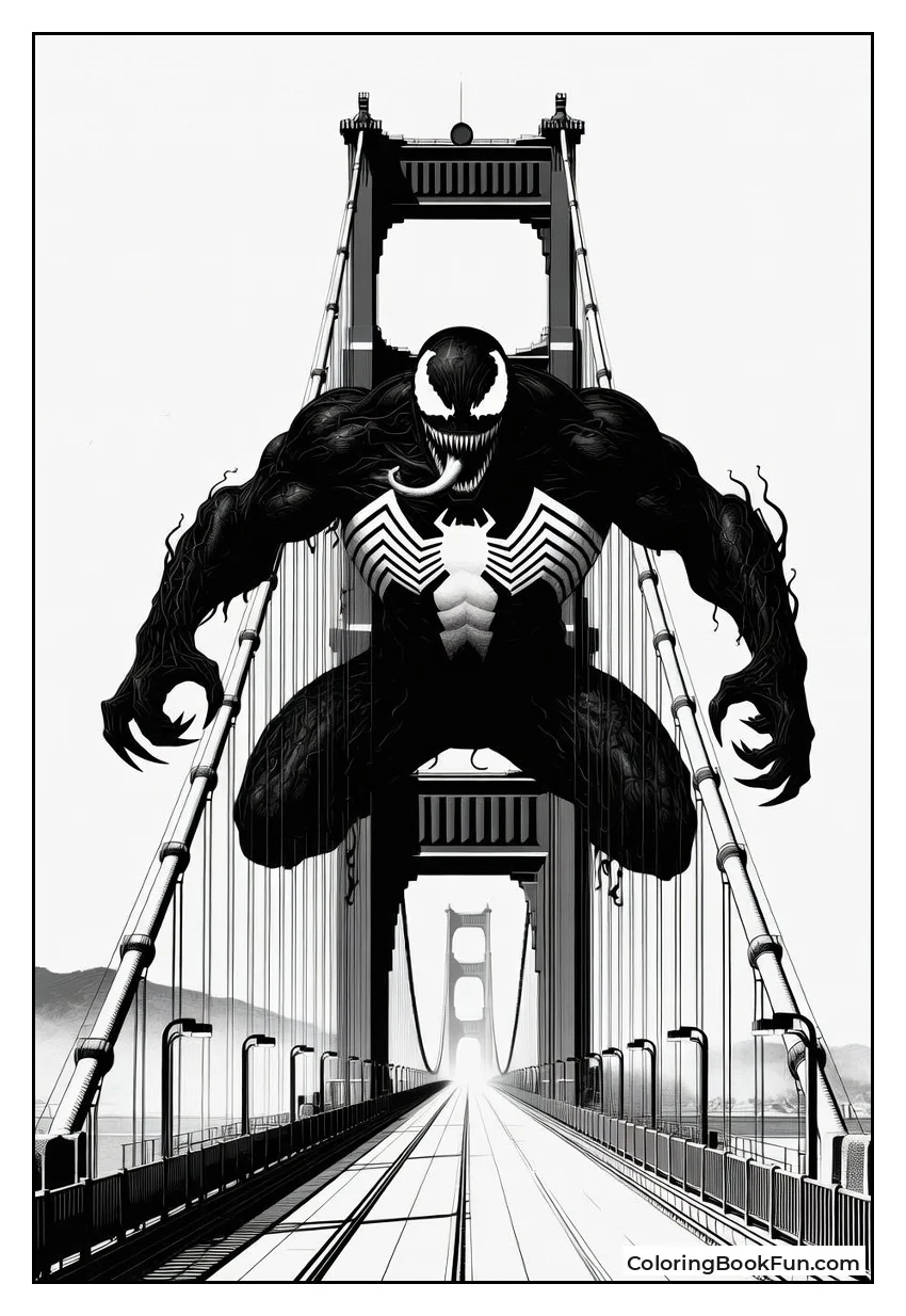 Venom Guards Golden Gate