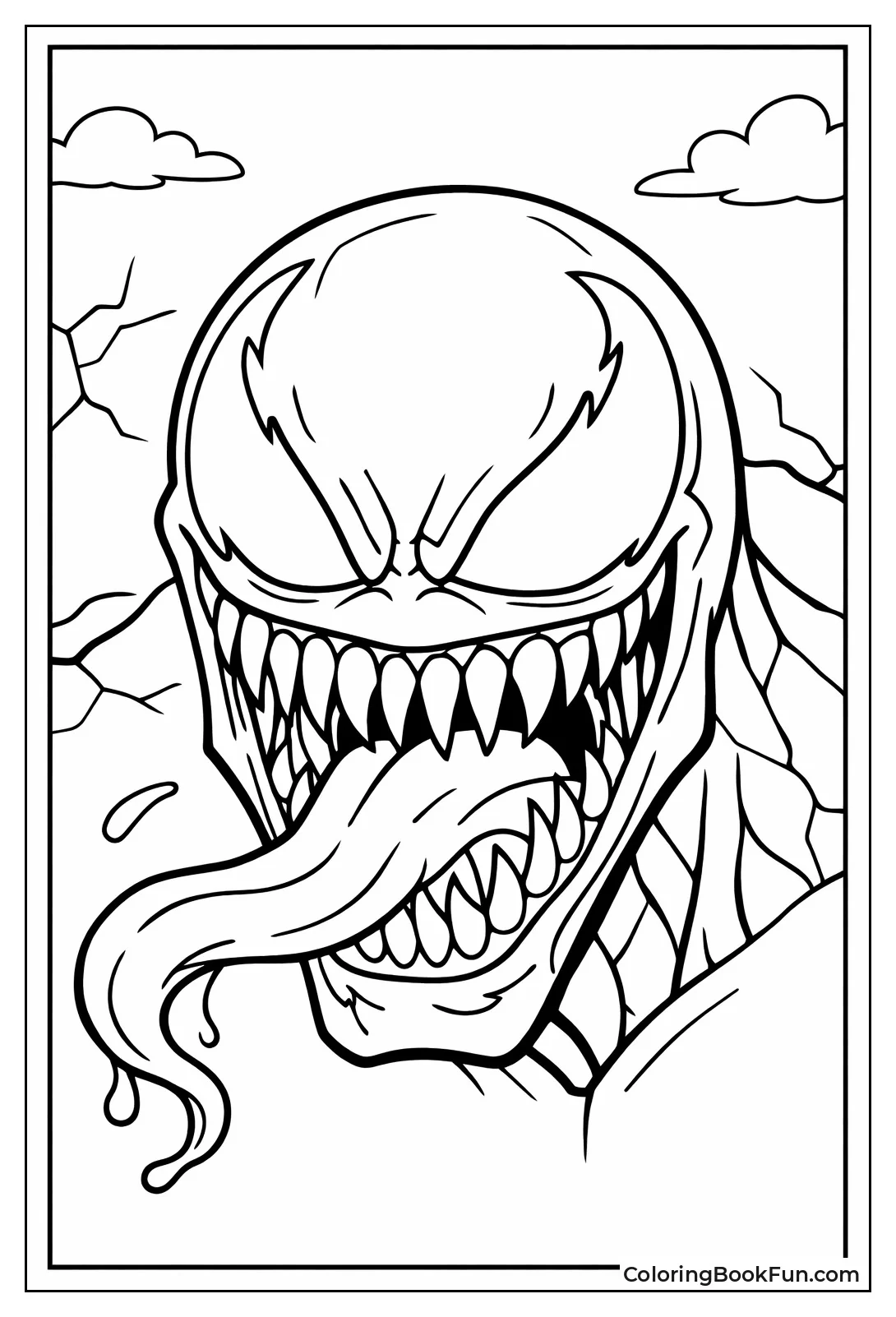 Venom Roars Tongue Out