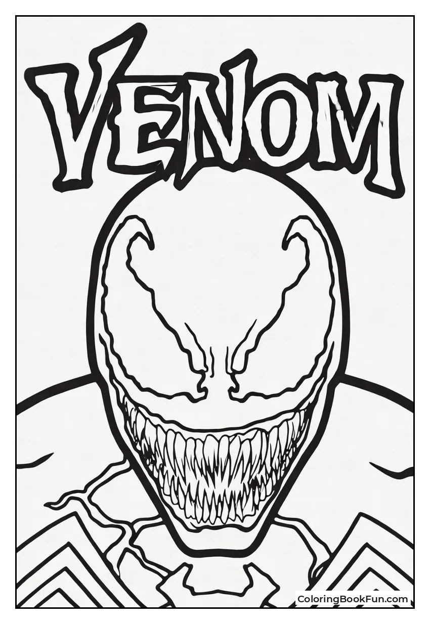 Venom Shows Toothy Grin