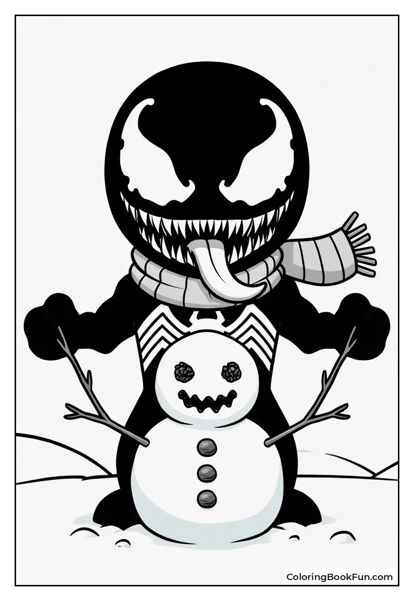 Venom Builds Snow Venom