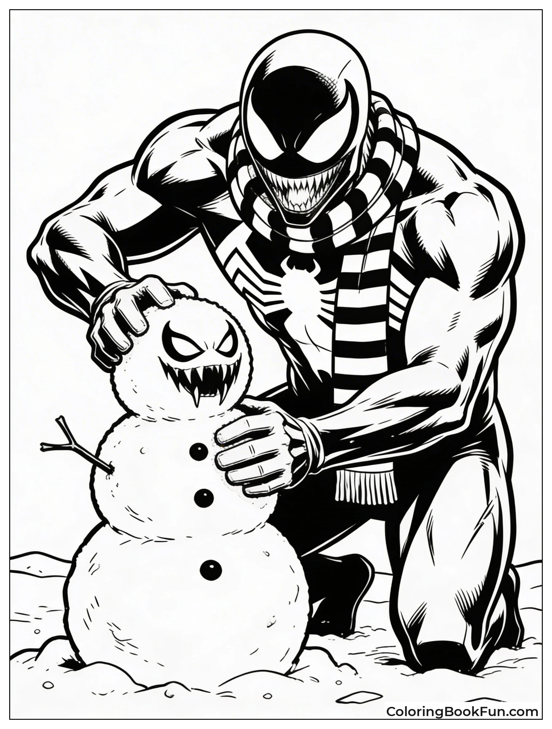 Venom Builds Snow Venom