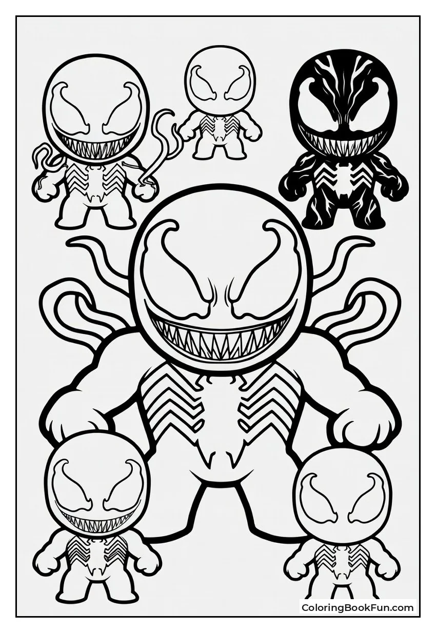 Venom Family Plays Nice