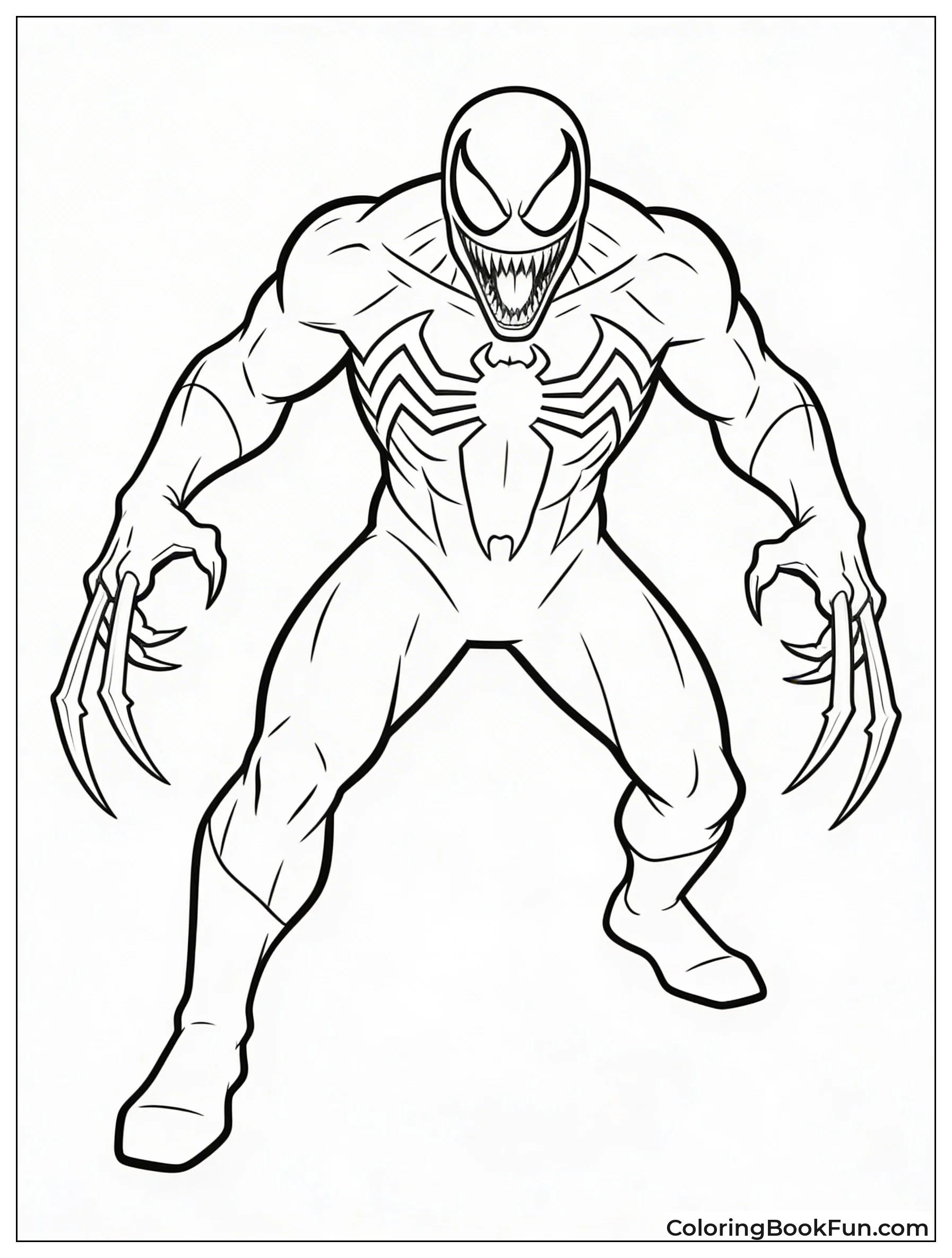 Venom Claws in Stance