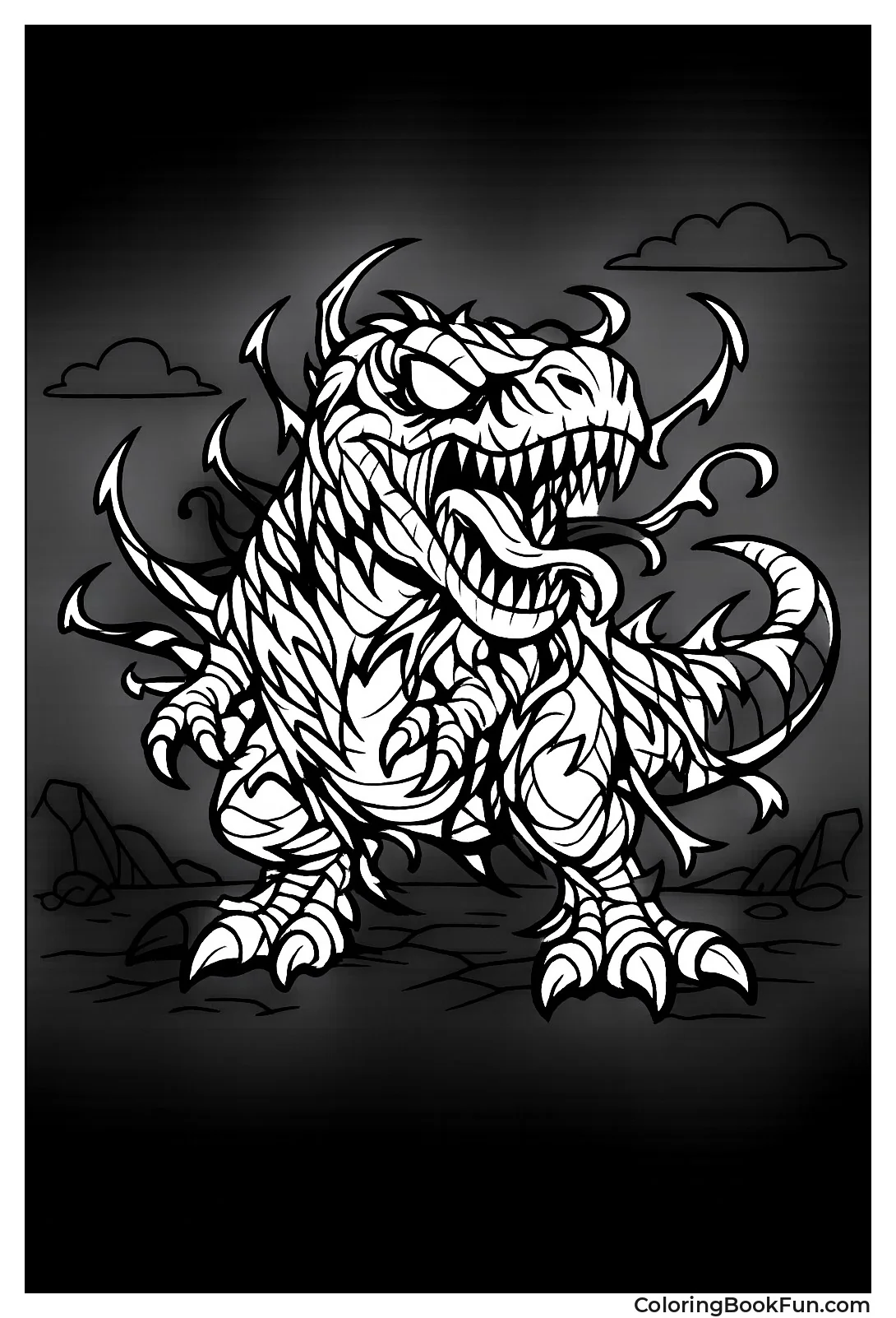 Venom Symbiote T-Rex