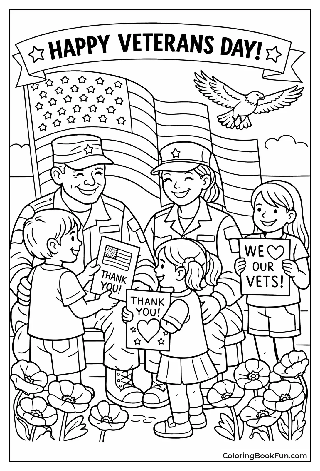 Kids Give Thank You Cards