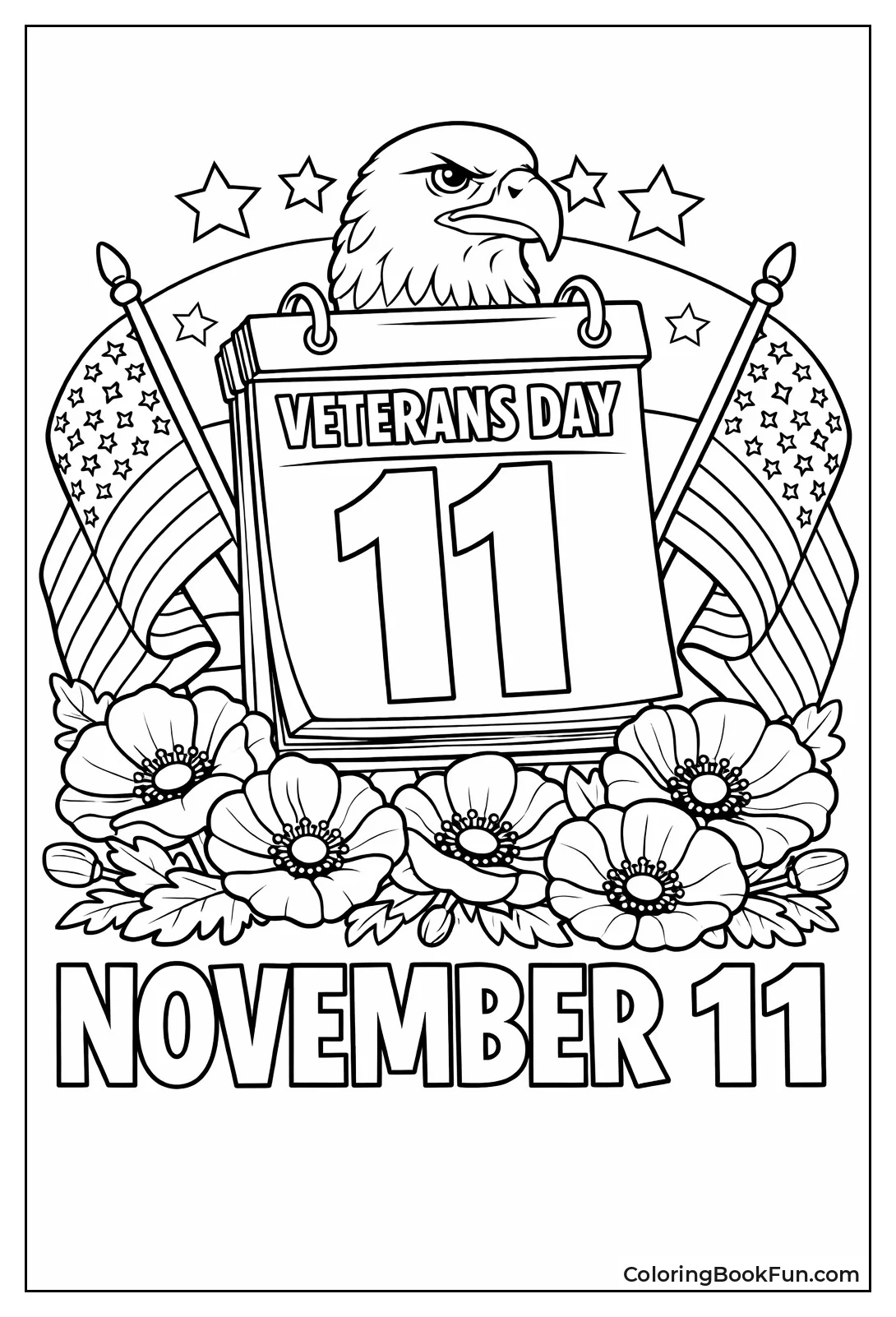 Calendar Marks Veterans Day