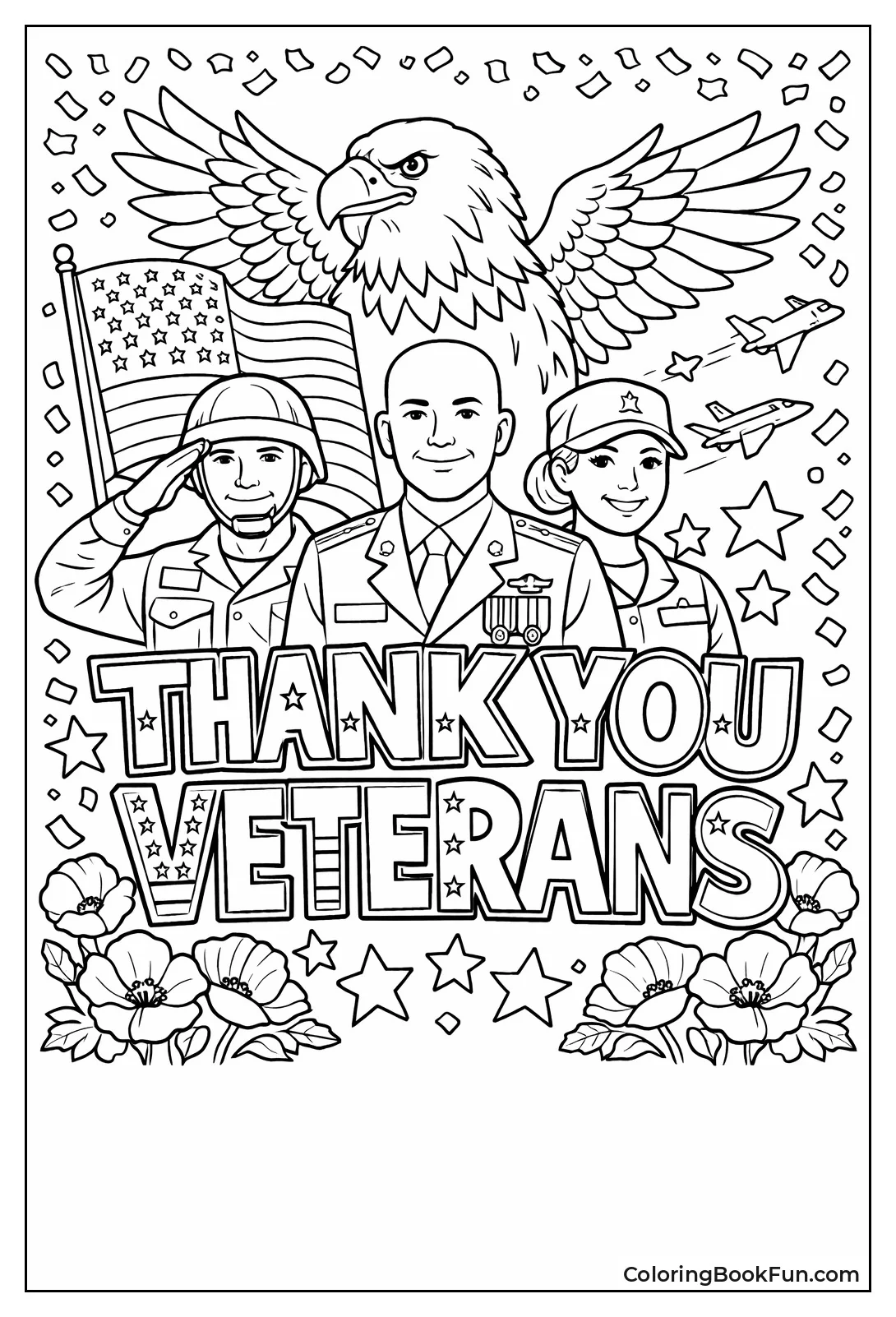 Thank You Veterans Banner