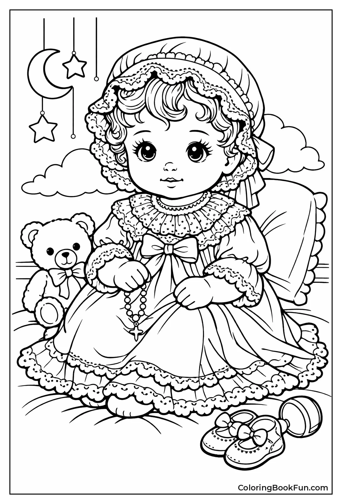 Vintage Baby Portrait