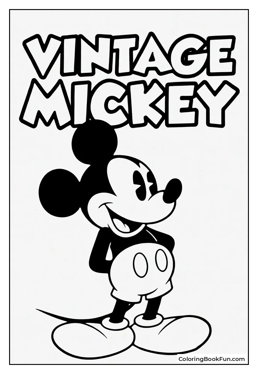Vintage Mickey Waves