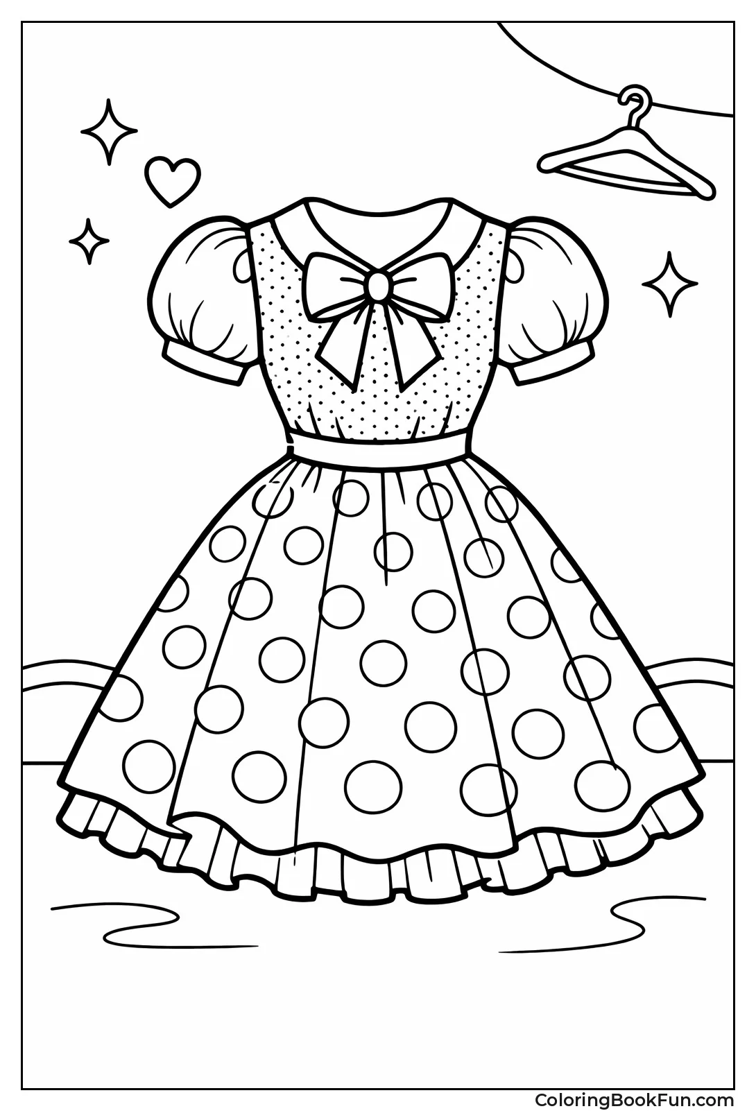 Vintage Polka Dot Dress