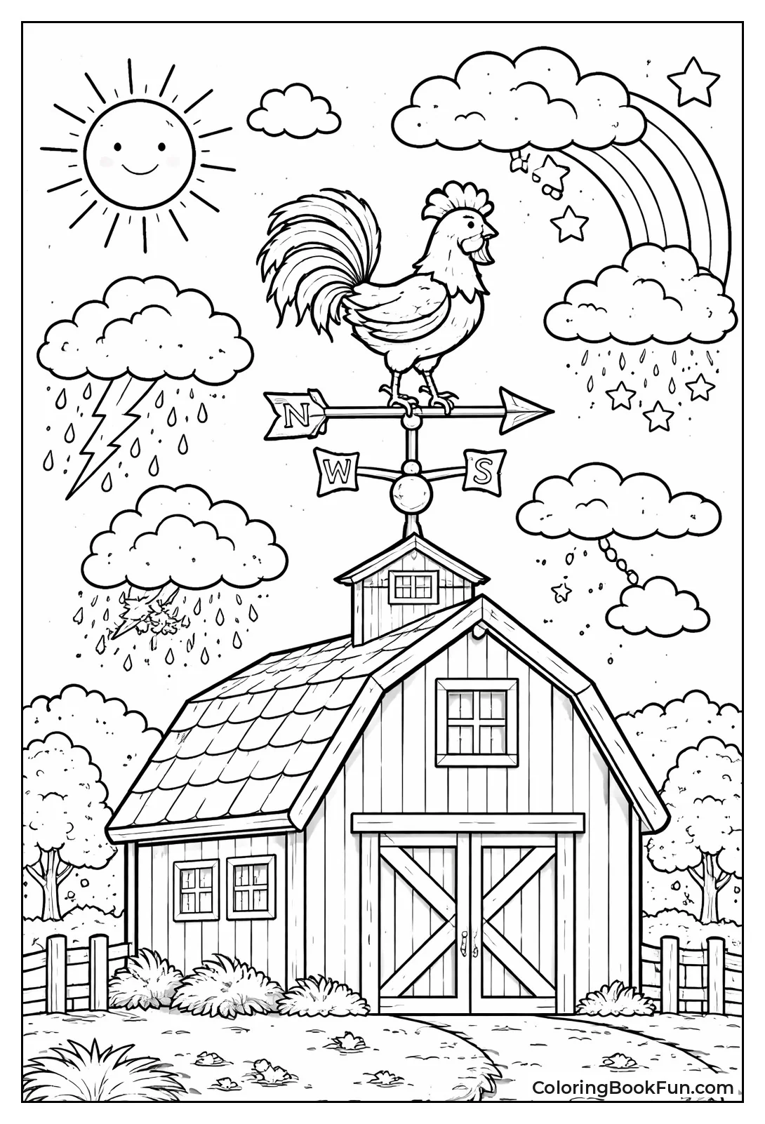 Rooster Weather Vane