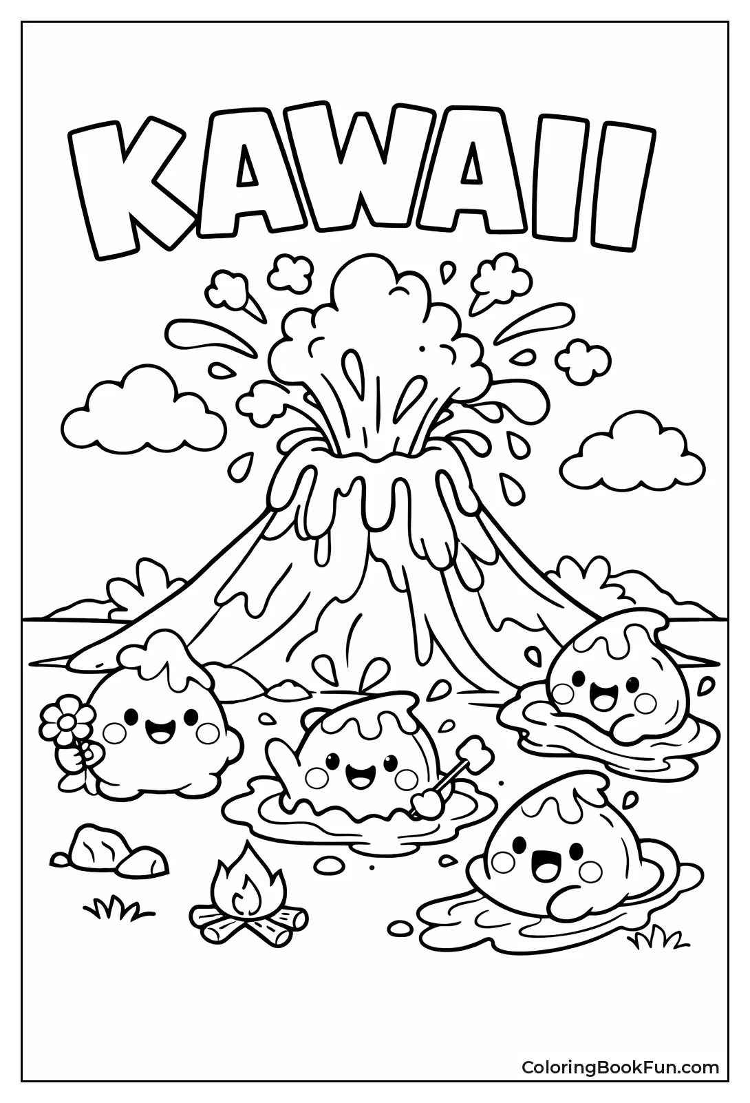 Kawaii Lava Blobs Play