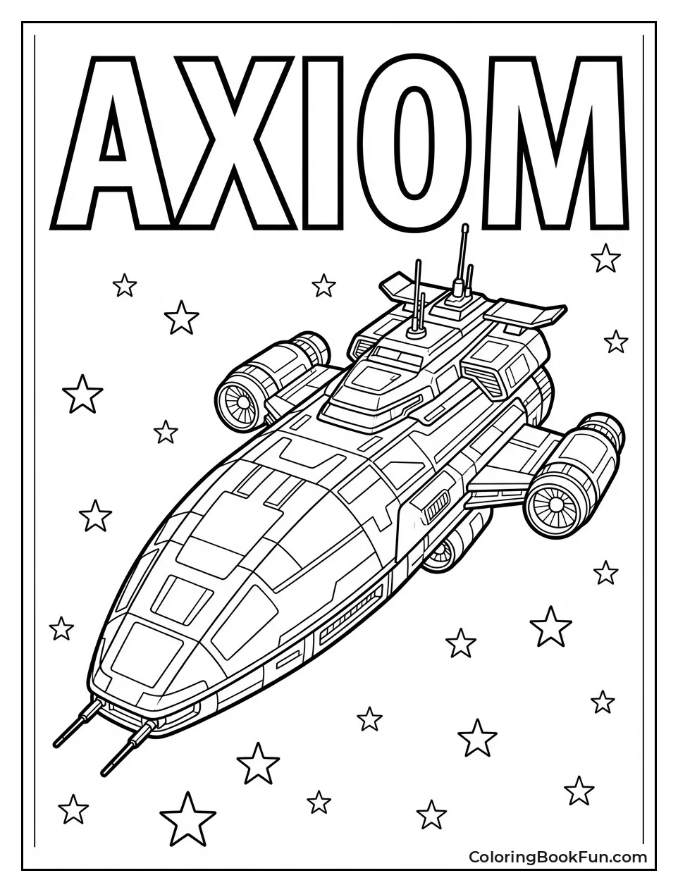 Axiom Spaceship in Stars