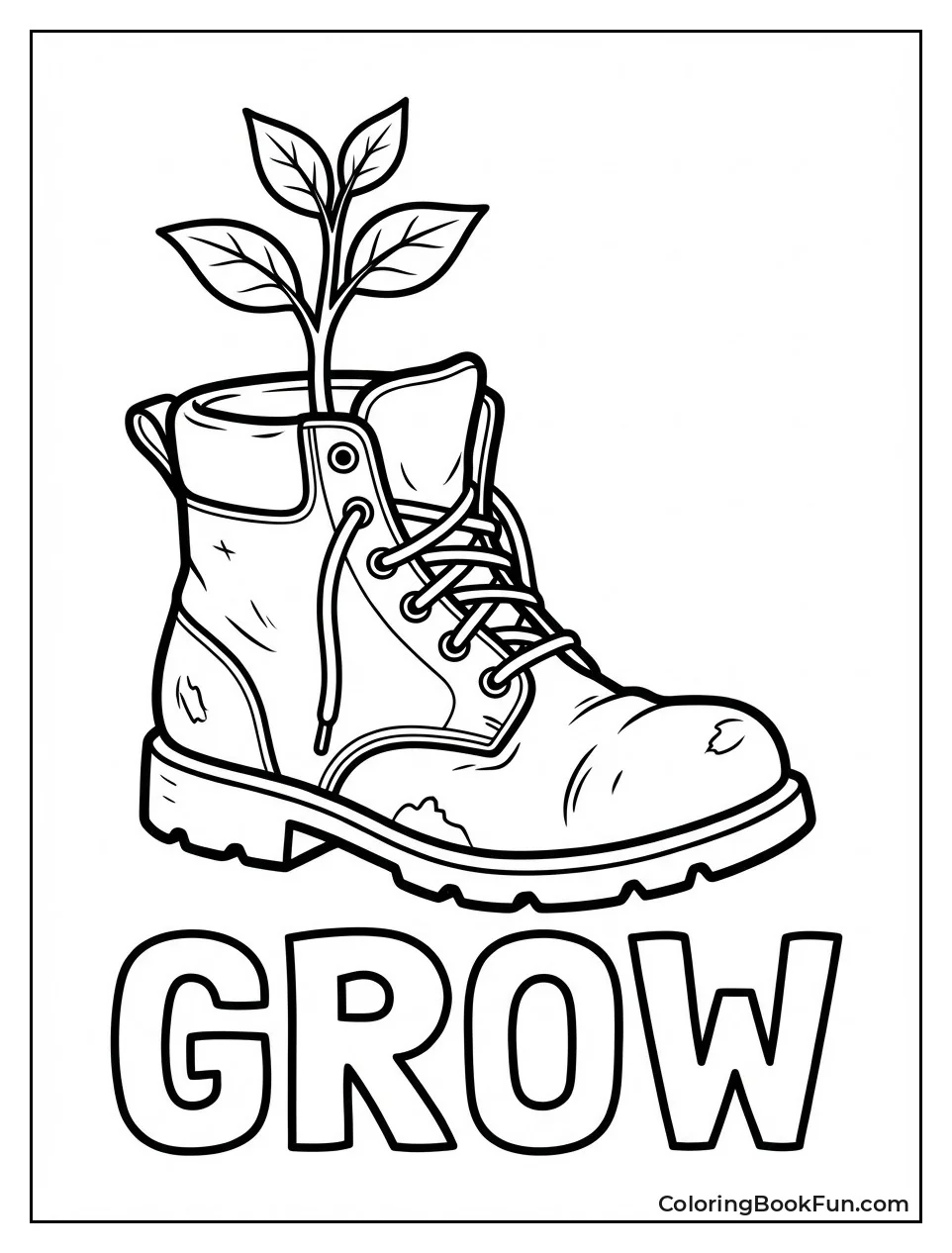 Little Plant in Boot